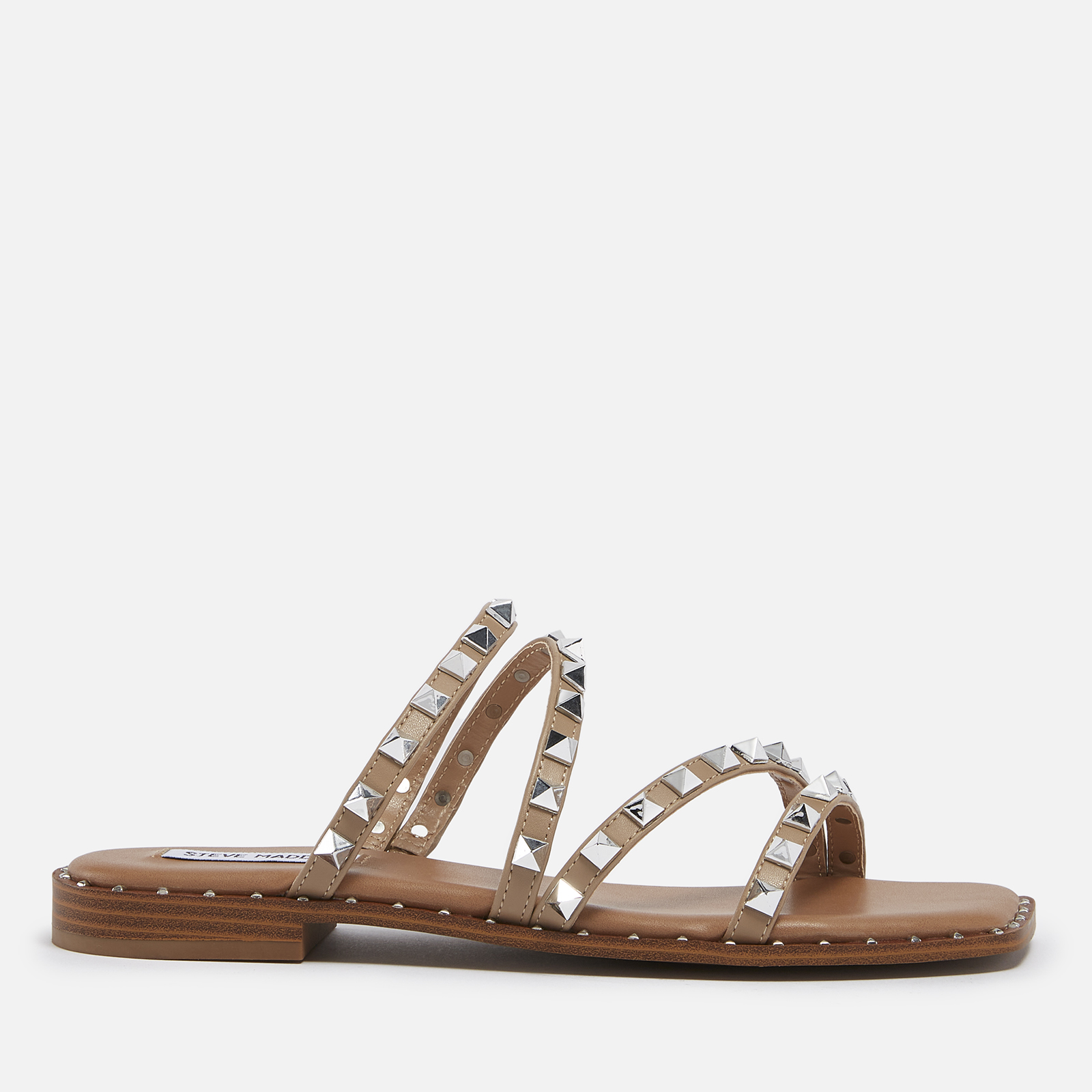 Steve Madden Skyler Stud Faux Leather Sandals - UK 3 | Allsole