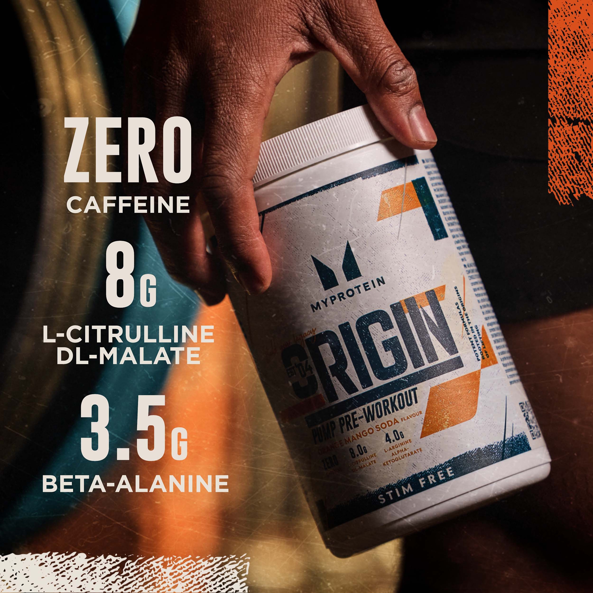 Origin カフェインフリー プレワークアウト | MYPROTEIN™