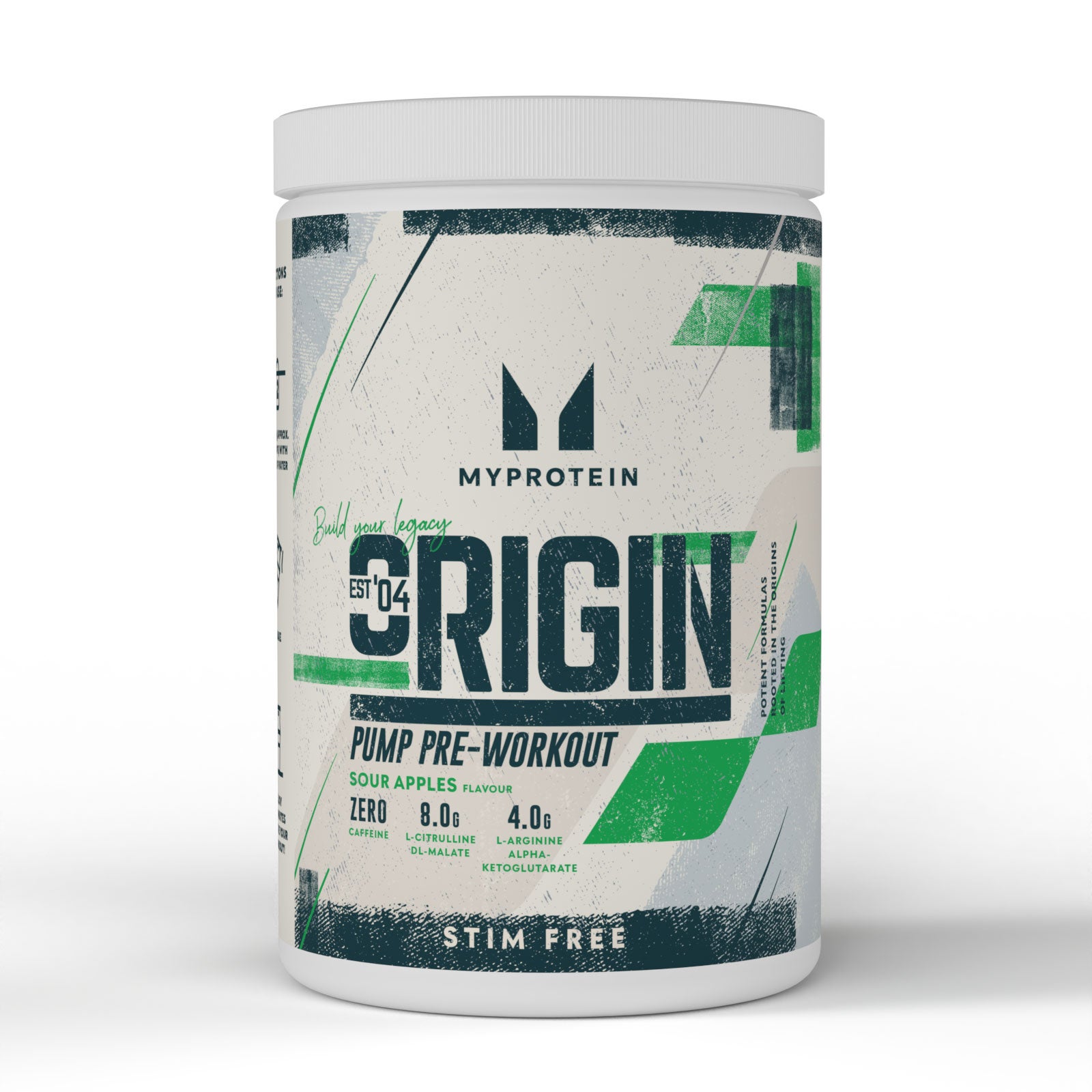 Origin カフェインフリー プレワークアウト | Myprotein