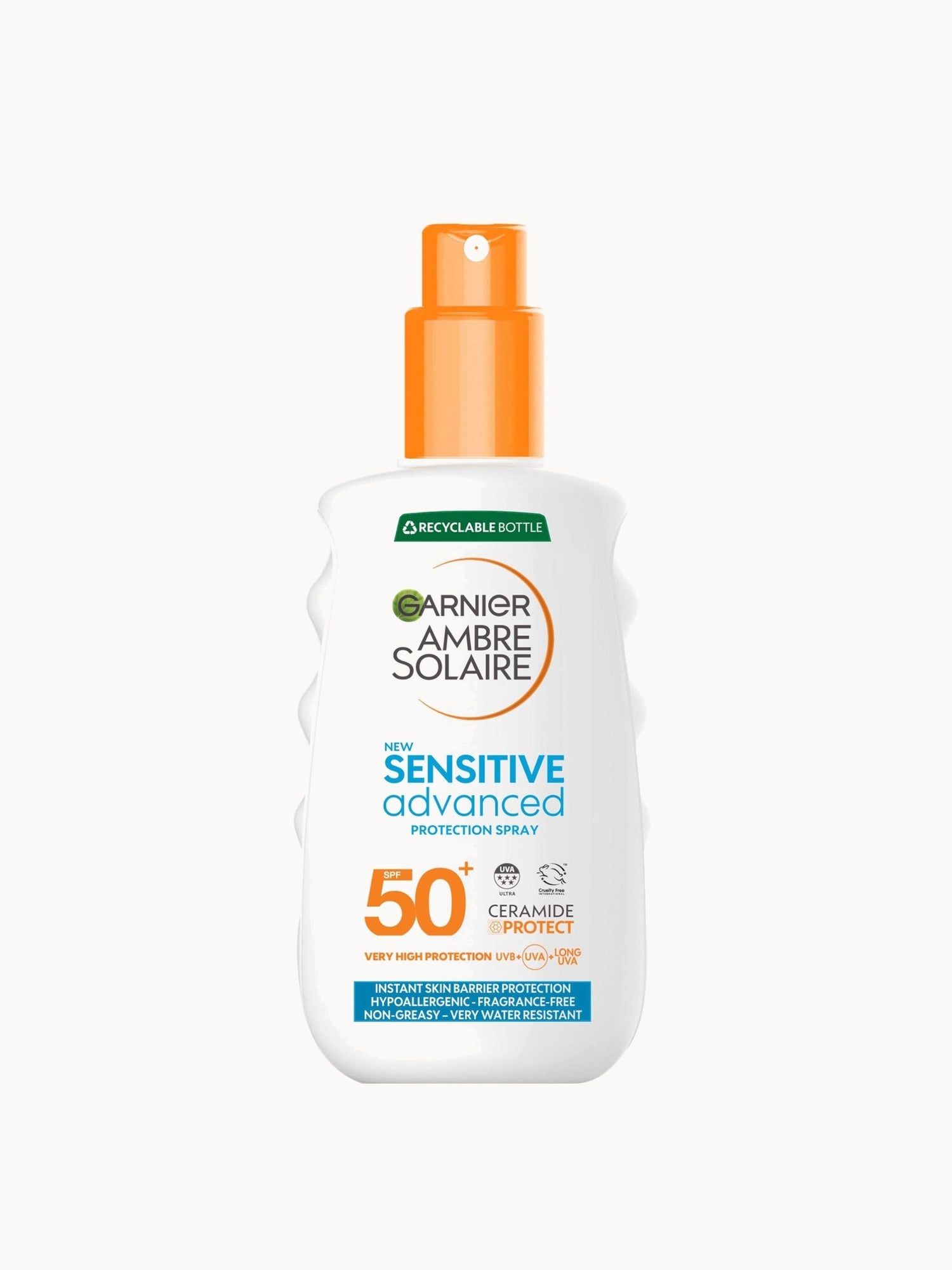 Garnier Ambre Solaire SPF 50+ Sensitive Advanced Sun Spray 150ml