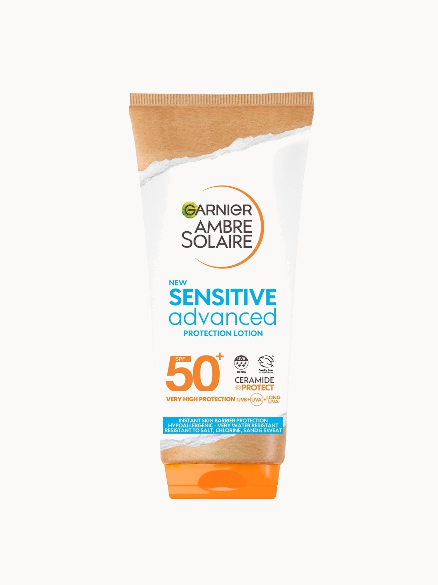 Garnier Ambre Solaire SPF 50+ Sensitive Advanced Sun Protection Cream 175ml