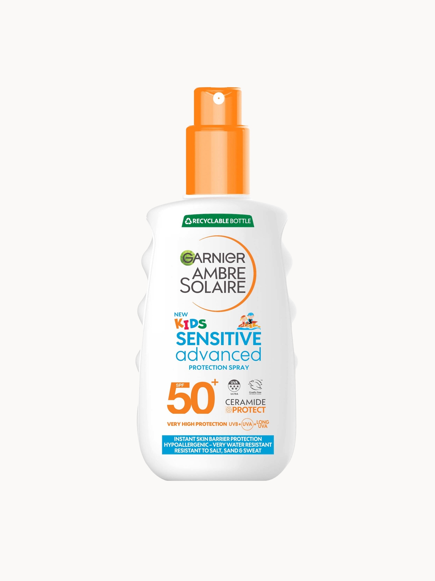 Garnier: Garnier Ambre Solaire Kids' SPF 50+ Sensitive Advanced Sun Spray 150ml