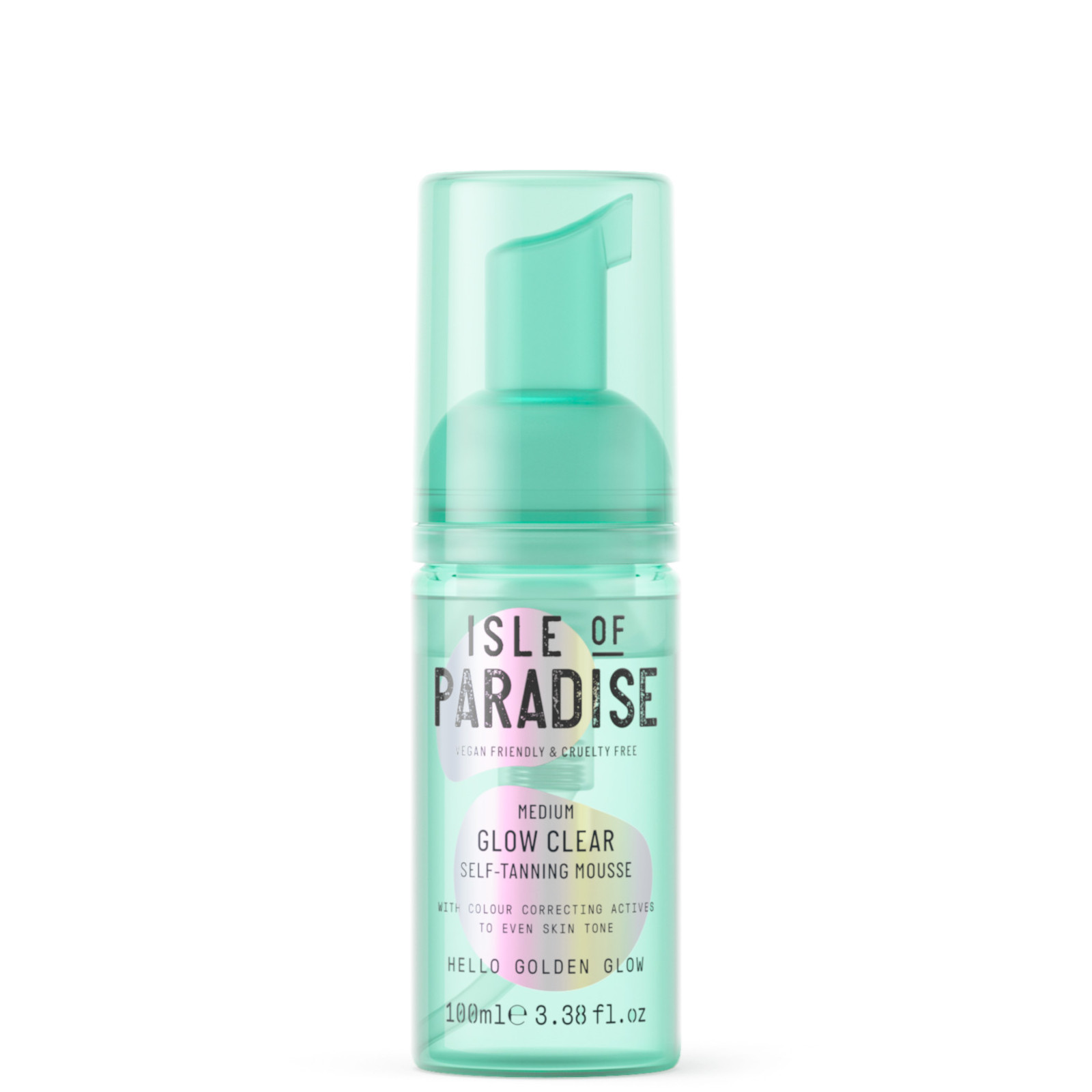 cult Isle of Paradise Medium Glow Clear Mousse 100ml