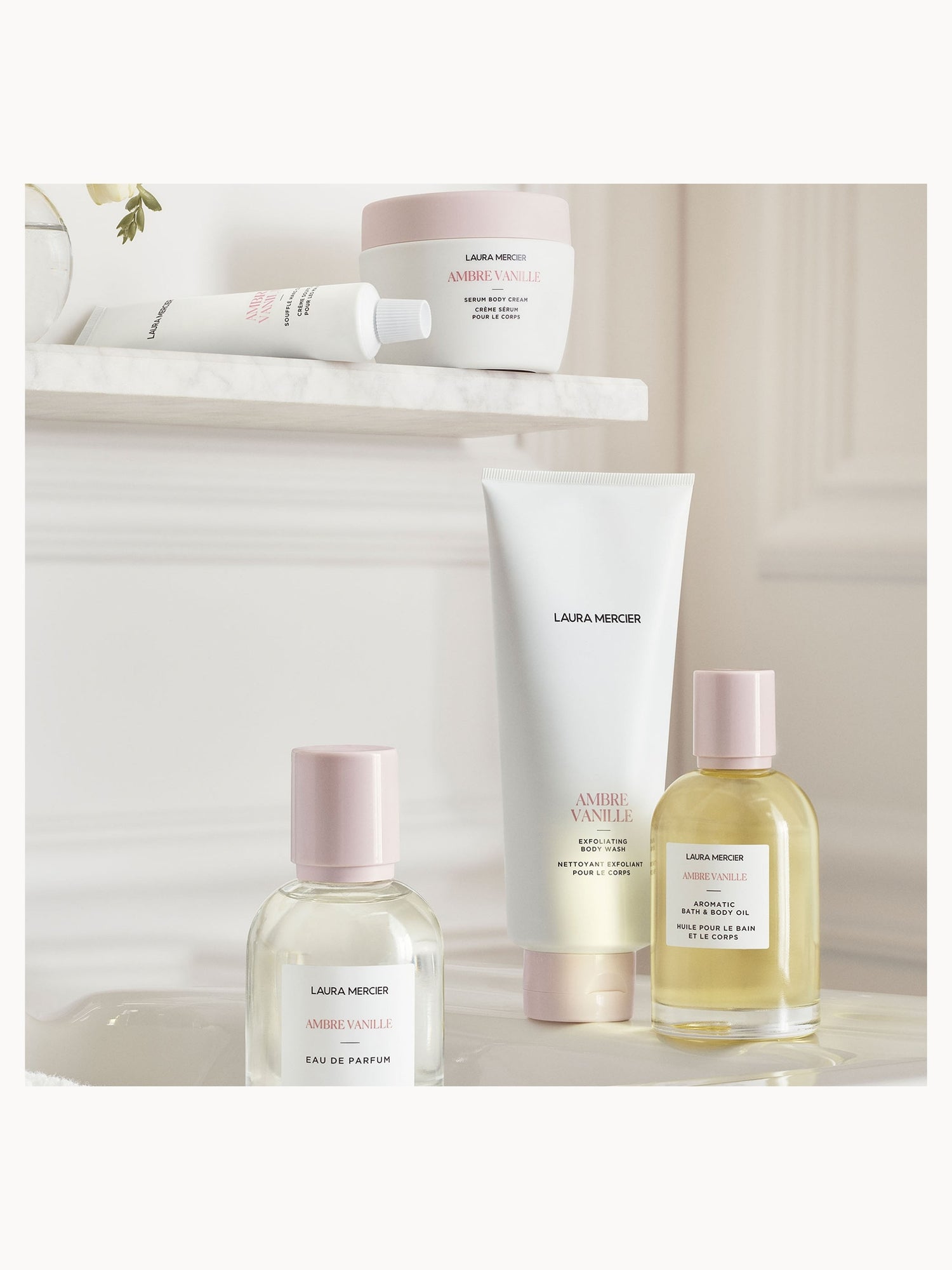 Laura Mercier Ambre Vanille Serum Body Cream 200ml | LOOKFANTASTIC