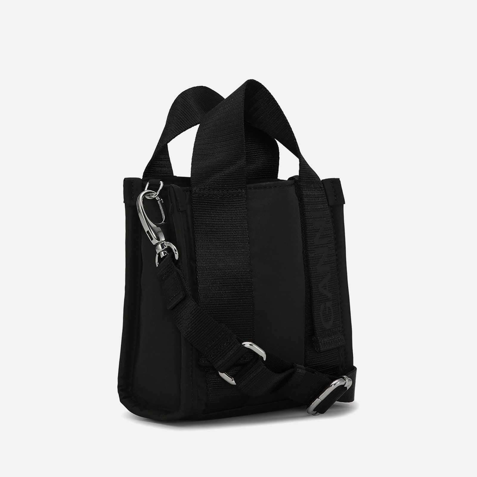【GANNI】Recycled tech Mini Tote GANNI Mini Recycled Tech Tote | endource