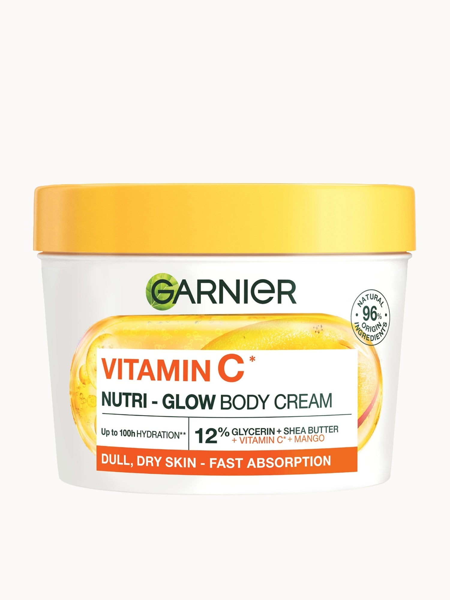 Garnier Garnier Vitamin C* Nutri - Glow Body Cream with Mango 380ml