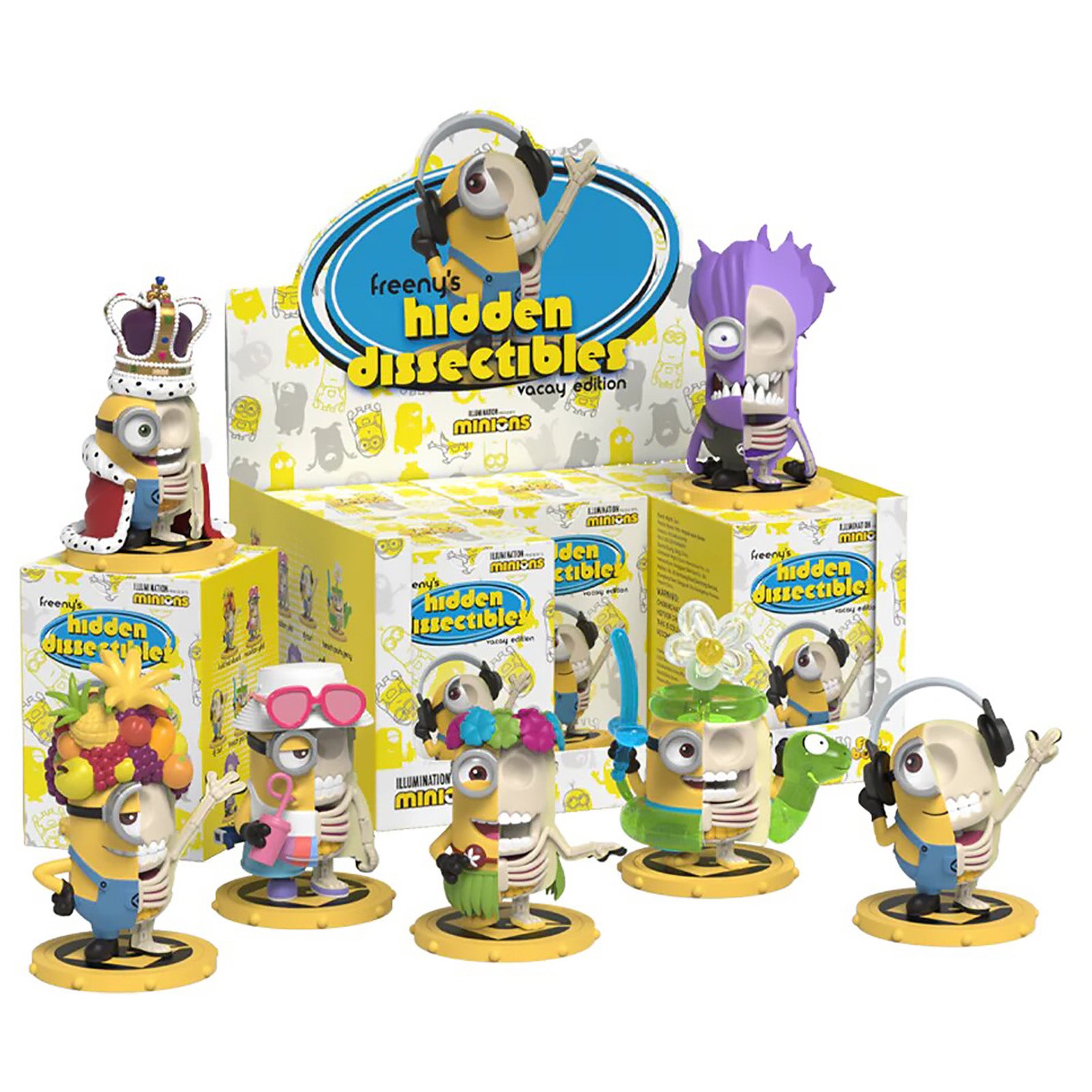 Mighty Jaxx Hidden Dissectibles: Minions (Series 1) Vacay Edition