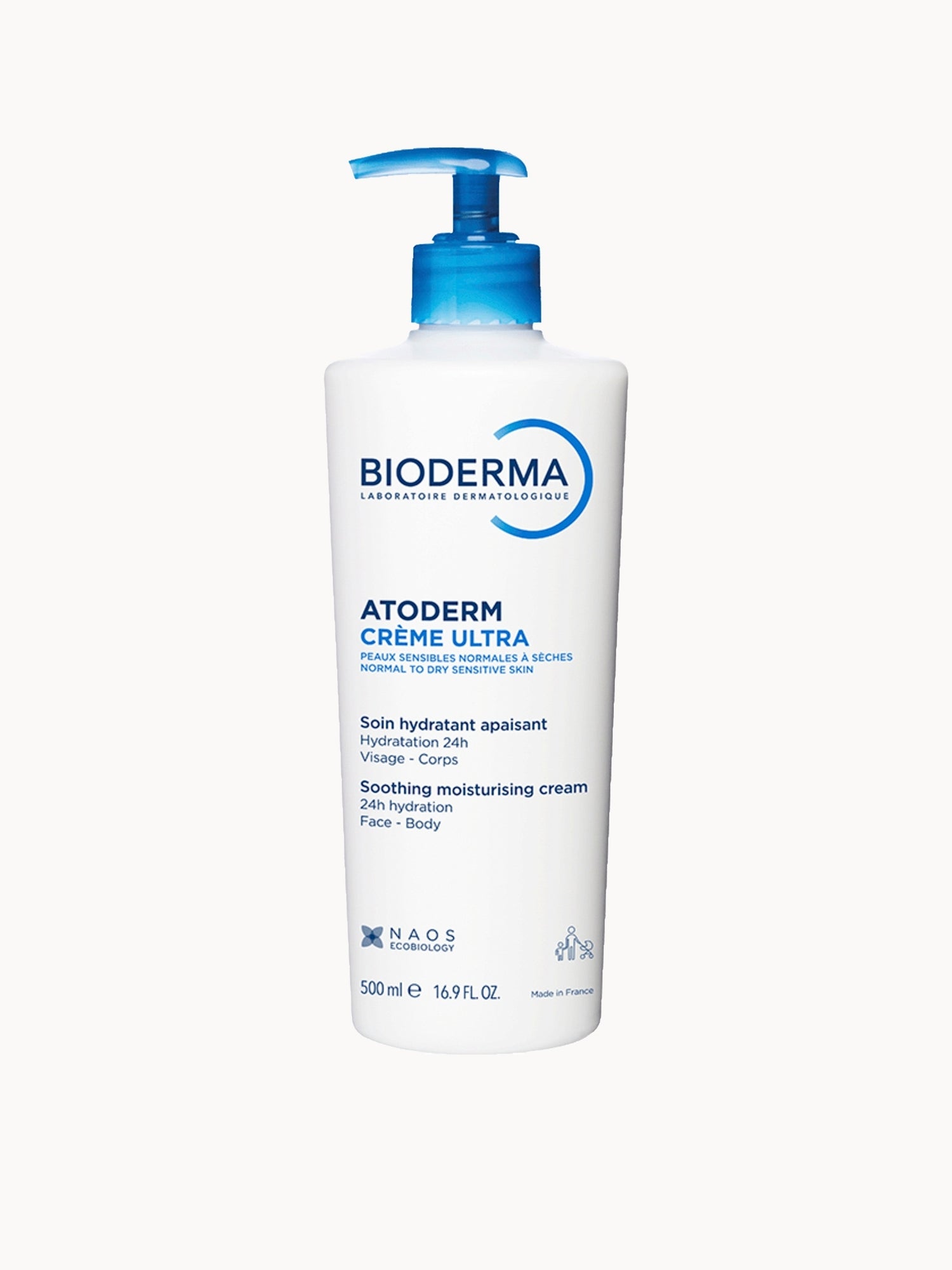 Bioderma Atoderm Ultra-Nourishing Moisturiser for Normal to Dry Skin 500ml
