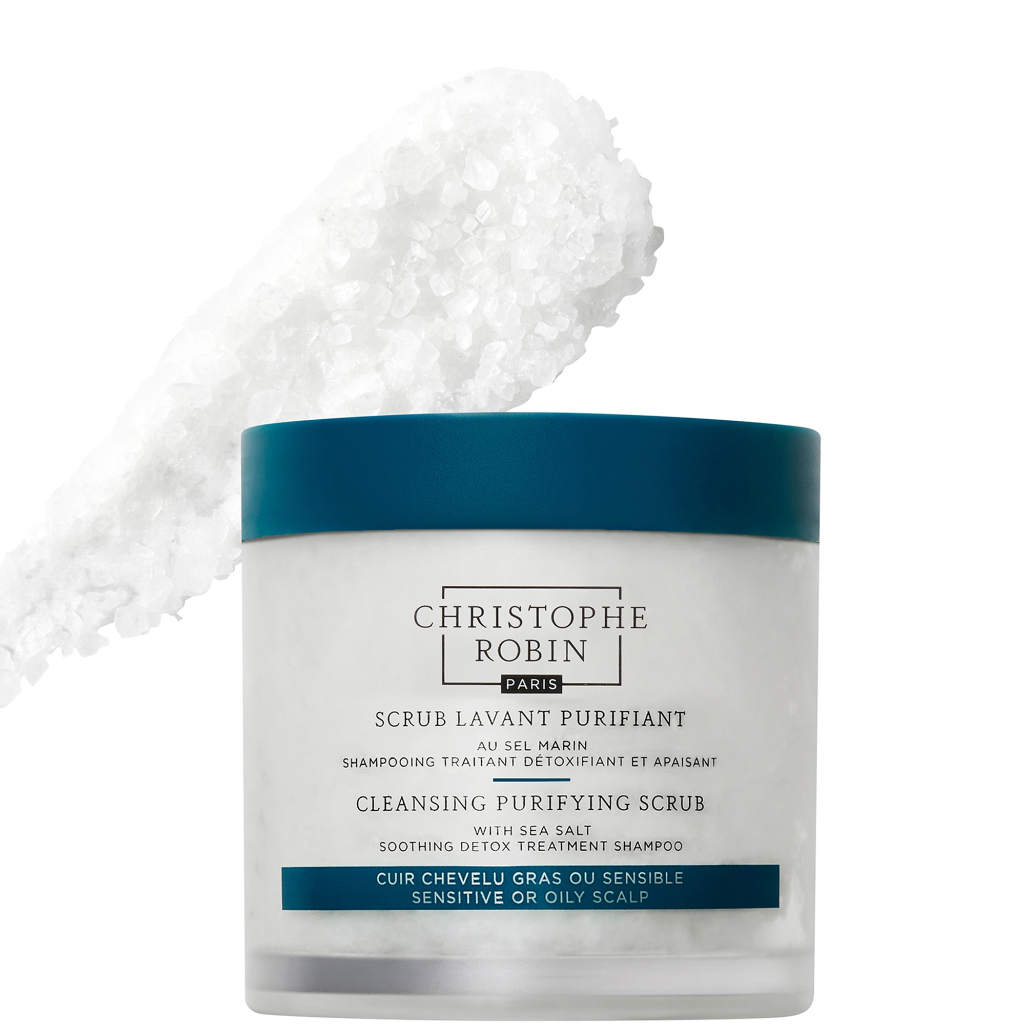 Christophe Robin クレンジングピュリファイングスクラブシーソルト クリストフ ロバン クレンジング ピュリファイイング スクラブ