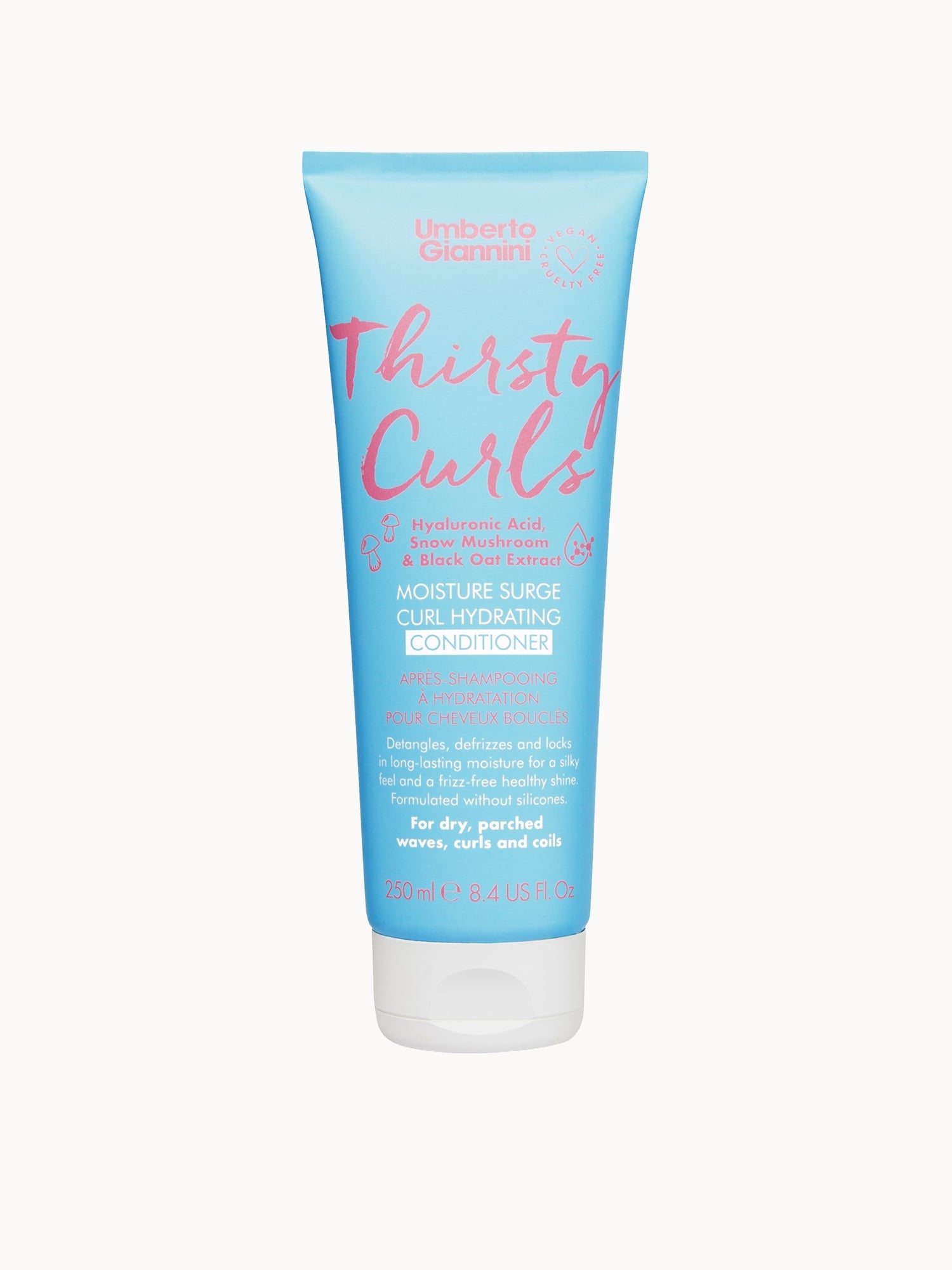 Umberto Giannini Thirsty Curls Moisture Surge Curl Hydrating Conditioner 250ml