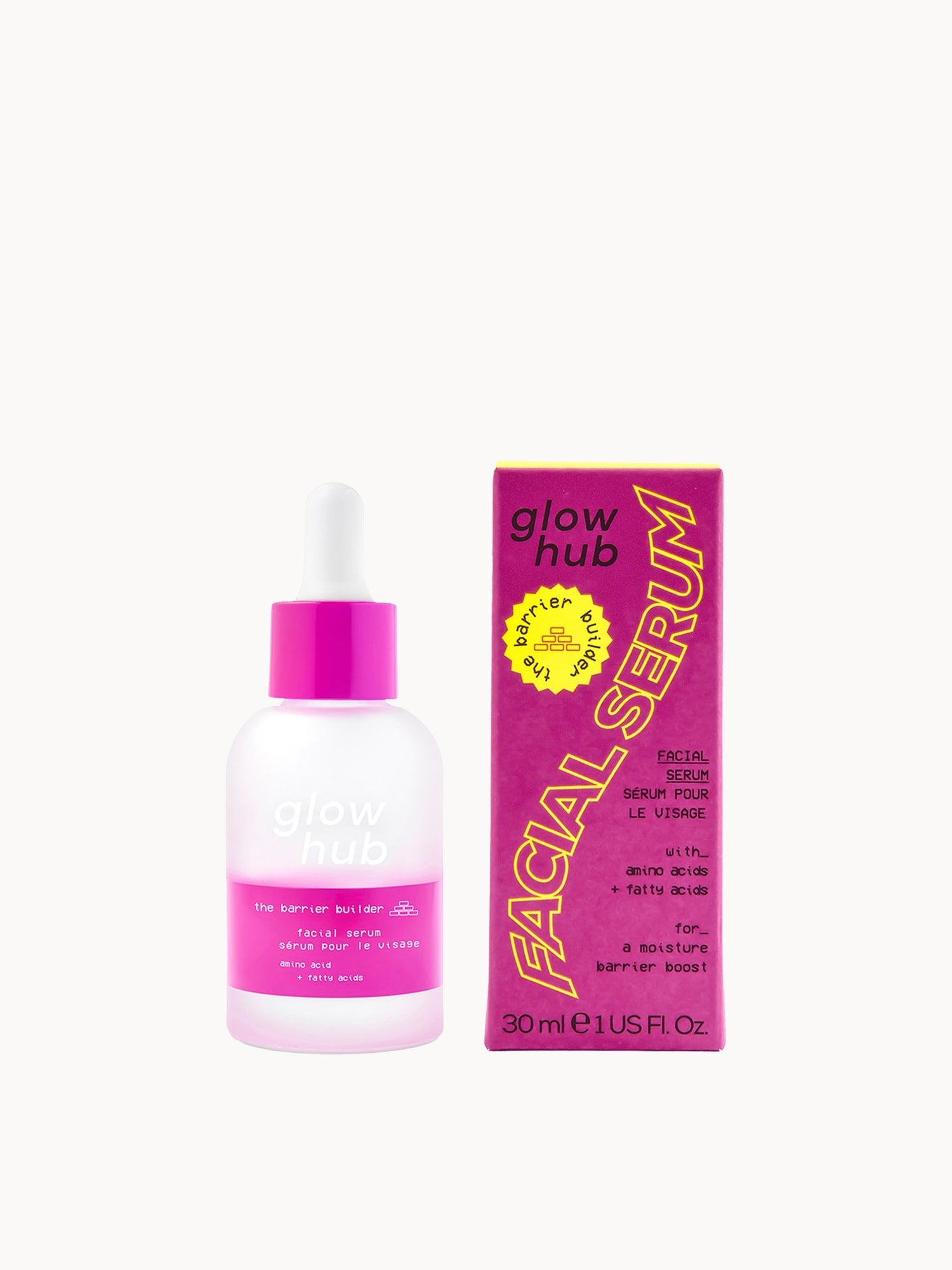 Glow Hub The Barrier Builder Facial Serum 30ml