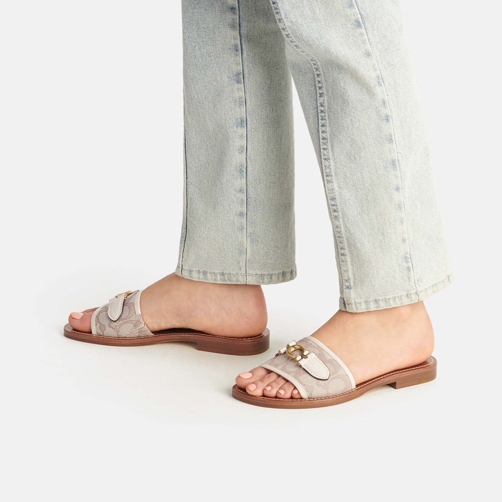 COACH サンダル INA JACQUARD SANDAL CI202VJN コーチ COACH ジャガード サンダル INA JACQUARD SANDAL
