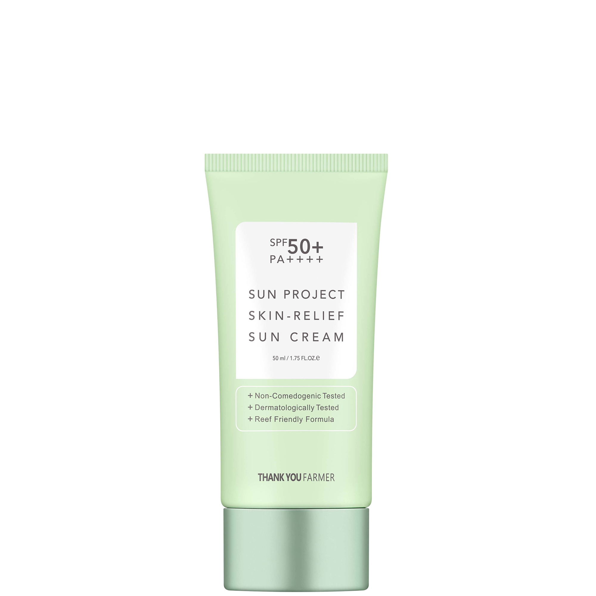 cult Thank You Farmer Sun Project Skin Relief Sun Cream SPF50+ PA++++ 50ml