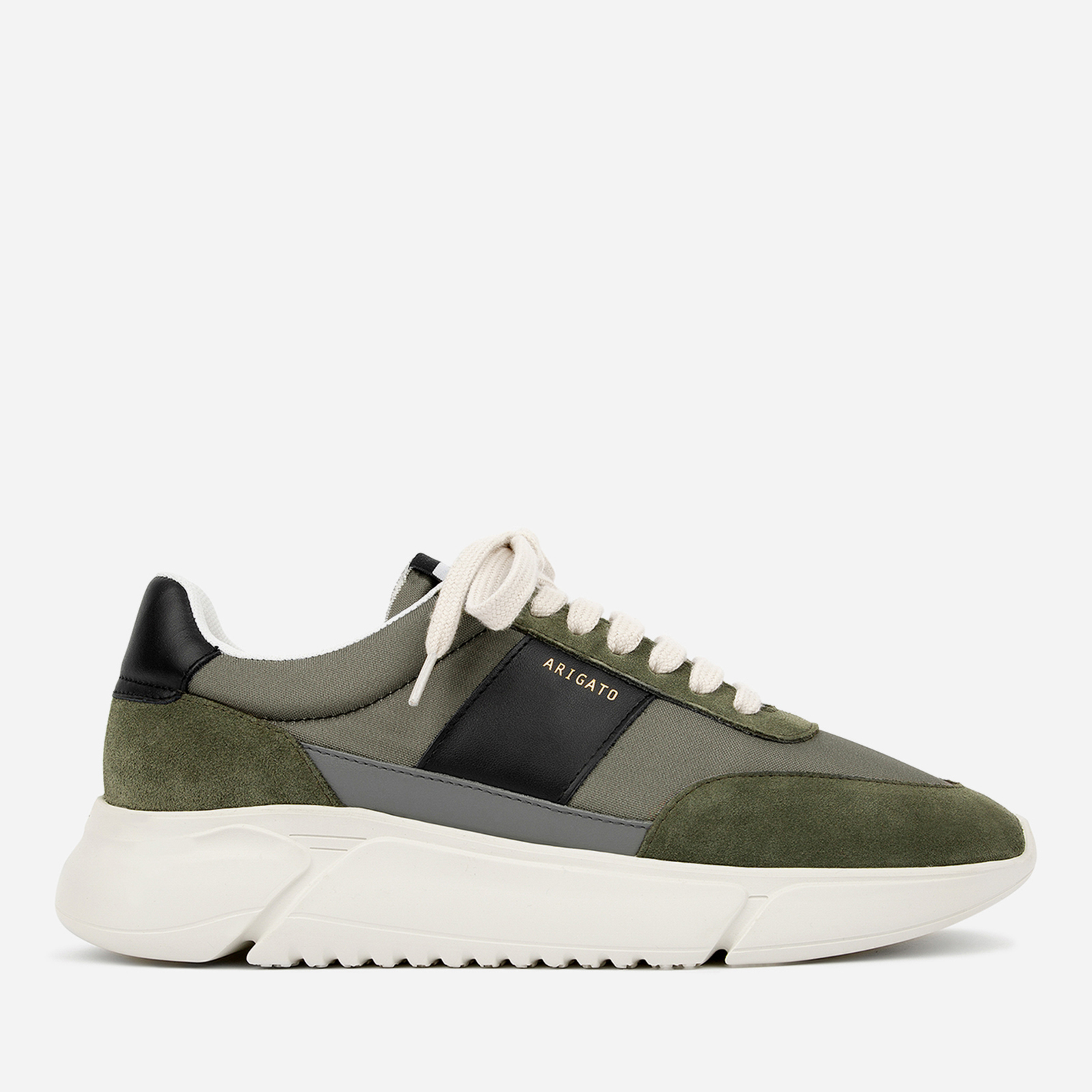 Axel Arigato Men's Genesis Vintage Leather and Suede Trainers | Coggles
