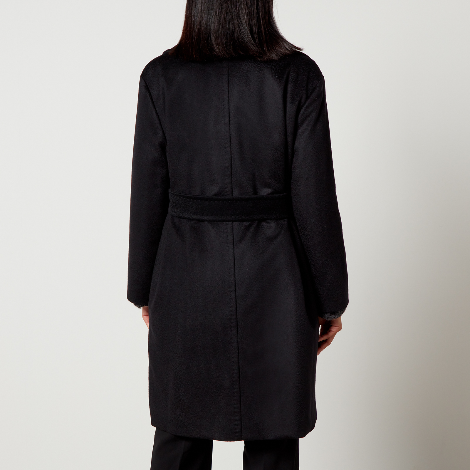 Max Mara Studio Tigre women's coat in wool Black