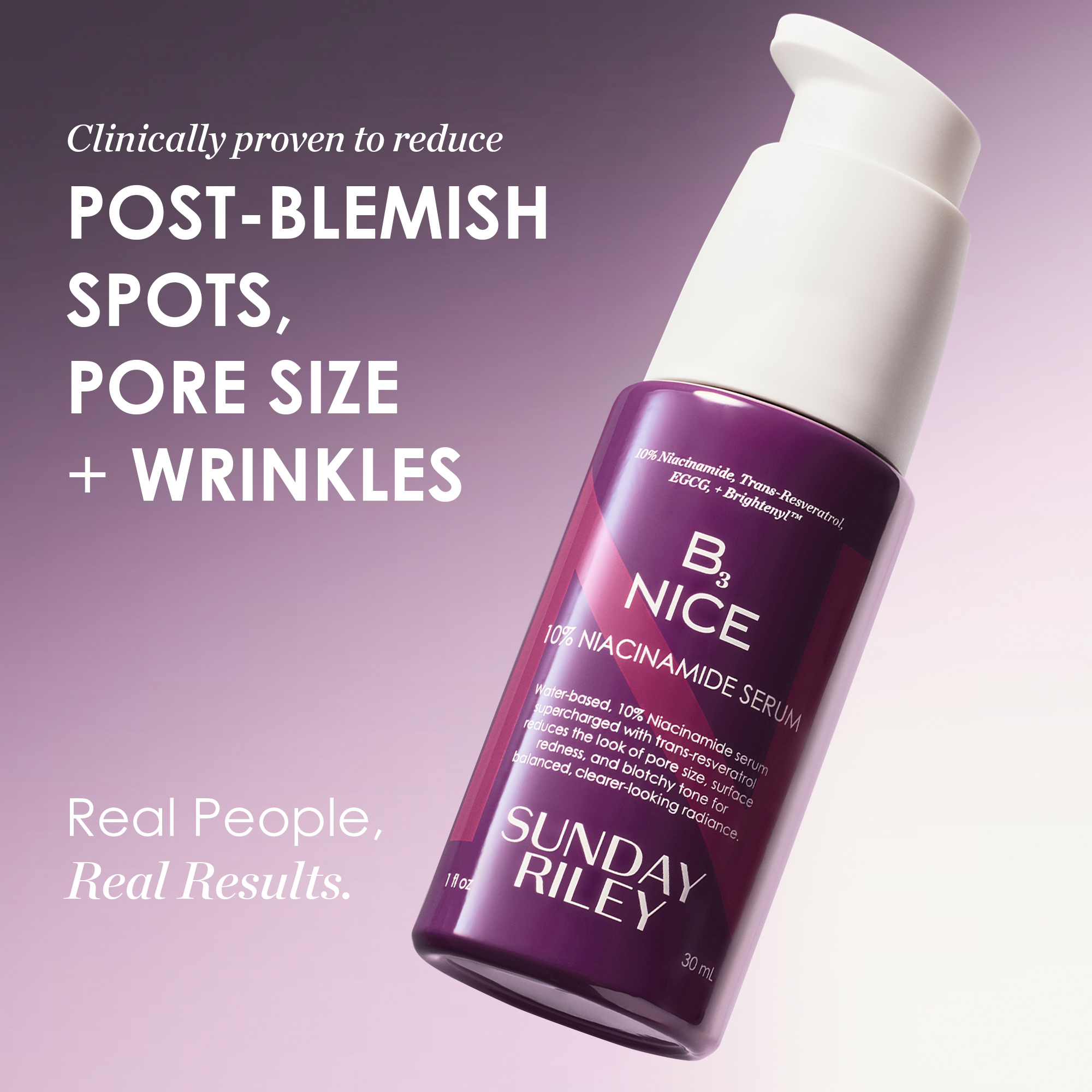 Sunday Riley B3 Nice 10% Niacinamide Serum 30ml | Cult Beauty