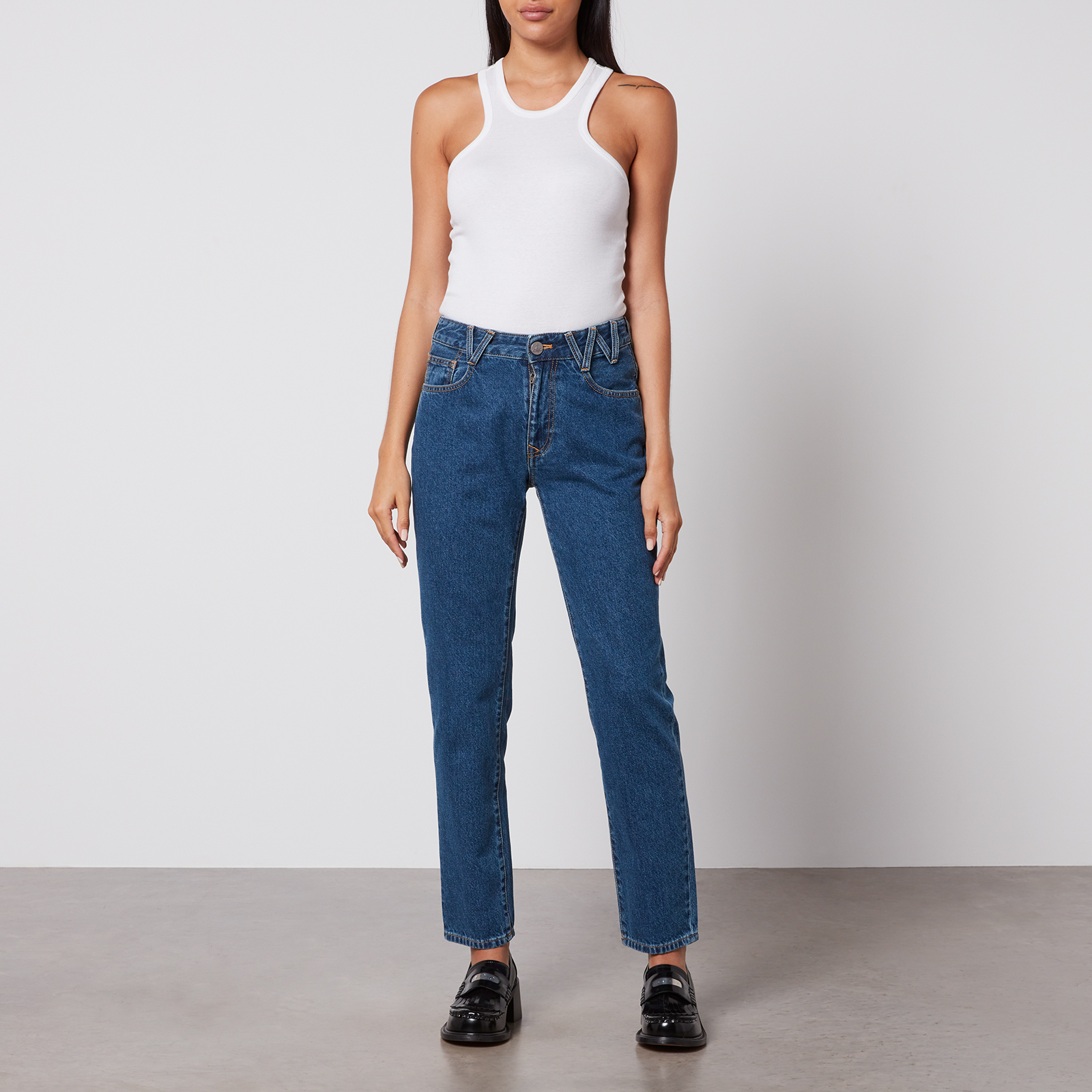 Vivienne Westwood｜JEANS (W HARRIS JEANS (19020002 W00HF Vivienne Westwood 'w Harris' Cropped Jeans | italist, ALWAYS