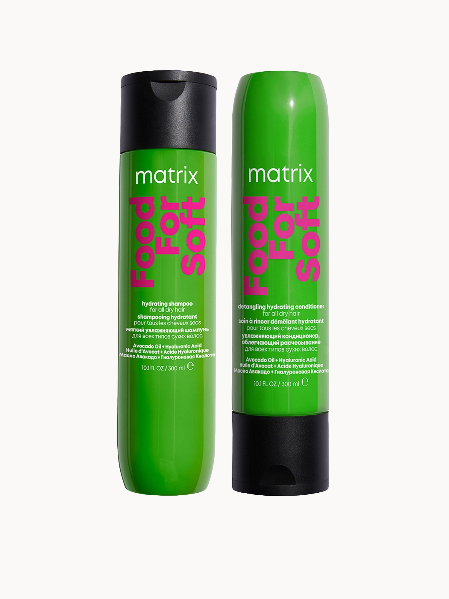 Matrix: Matrix Food for Soft Hydrating 300ml Shampoo and Conditioner with Avocado Oil and Hyaluronic Acid for Dry Hair Duo