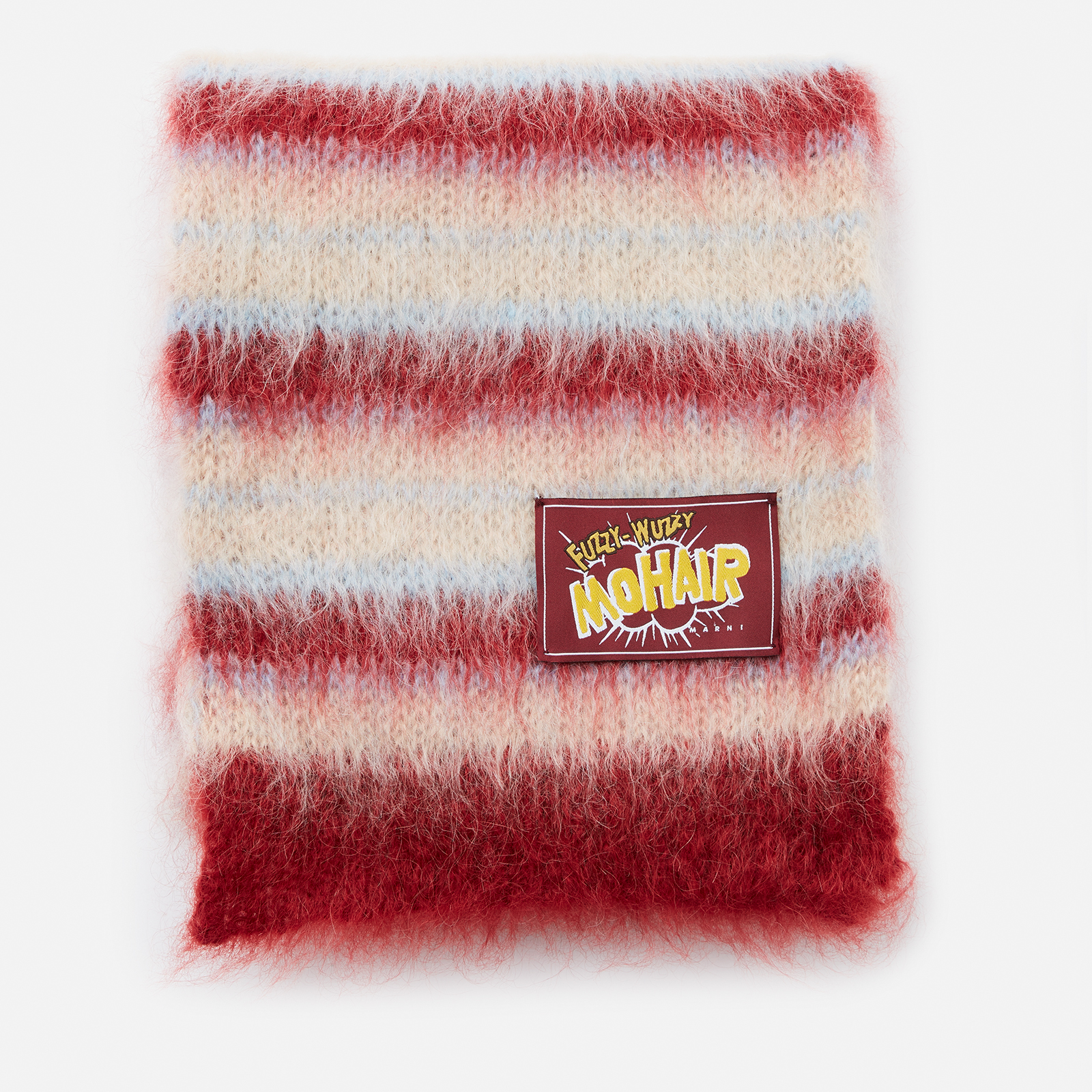 Marni Striped Mohair-Blend Hat - M | Coggles