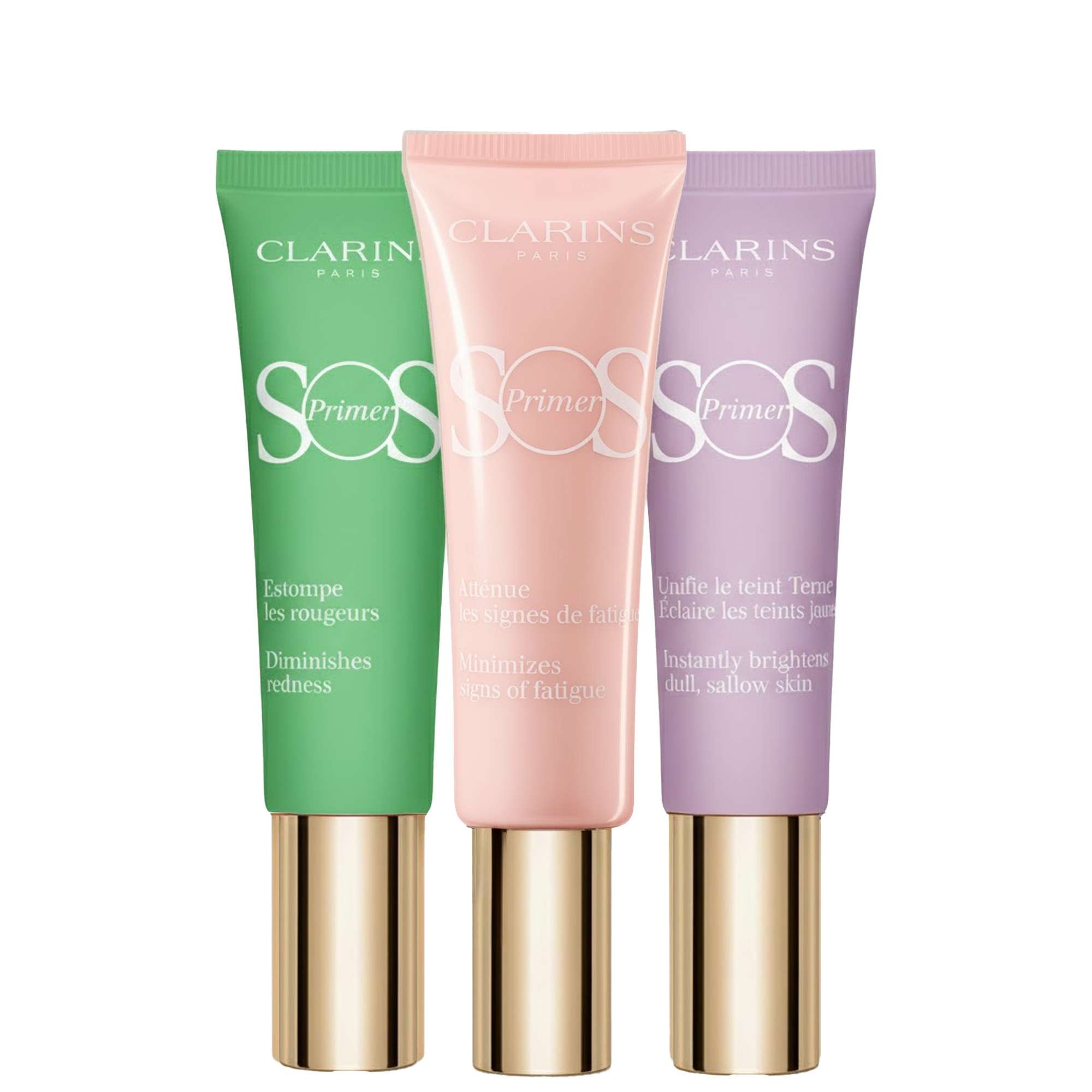 Clarins: Clarins SOS Primer 01 Rose: Minimises Signs Of Fatigue 30ml / 1 oz.