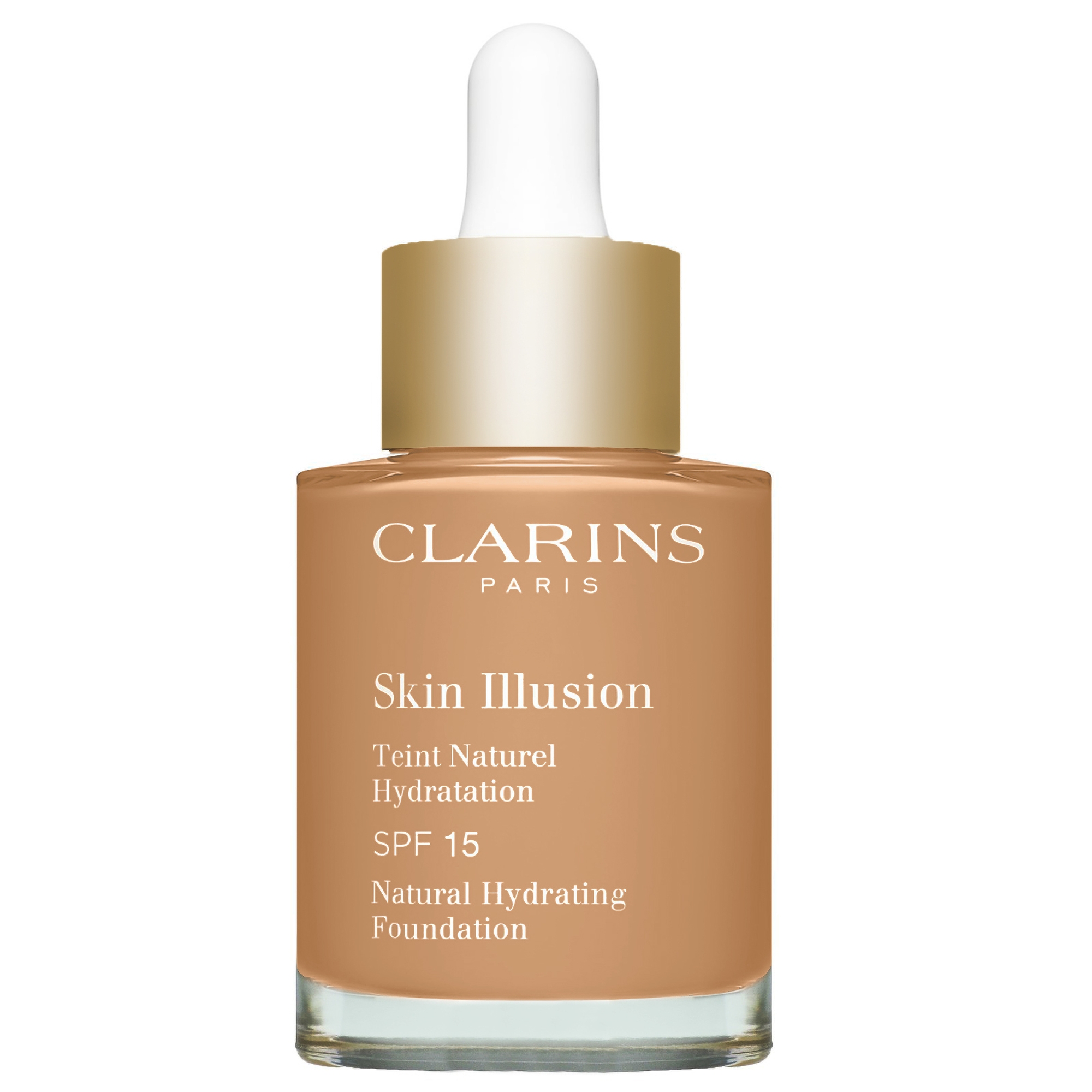 Clarins: Clarins Skin Illusion Natural Hydrating Foundation SPF15 112.3N Sandalwood 30ml / 1 fl.oz.