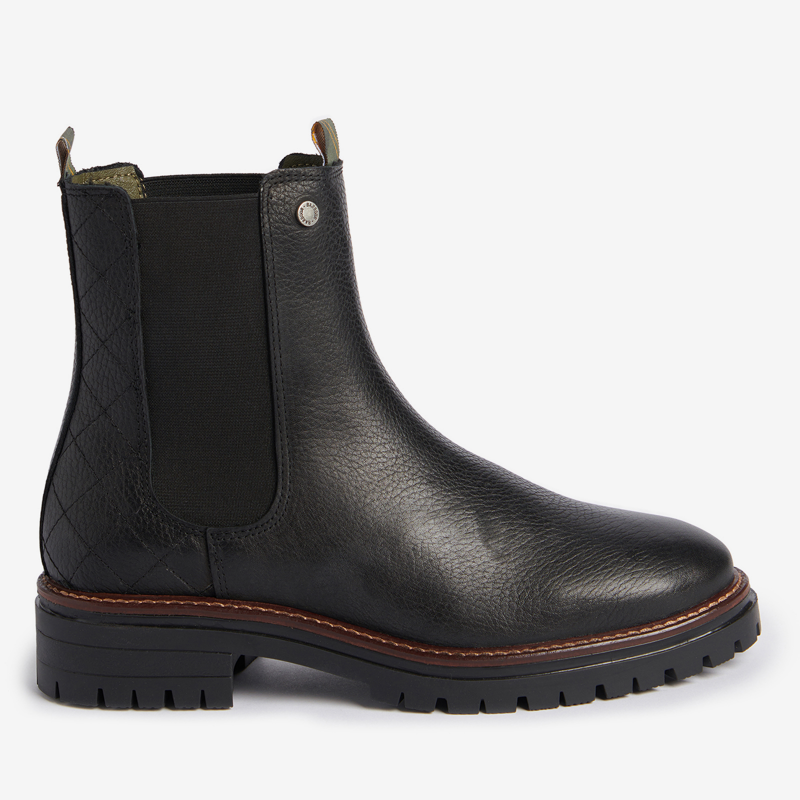 Barbour Women's Evie Leather Chelsea Boots | Allsole