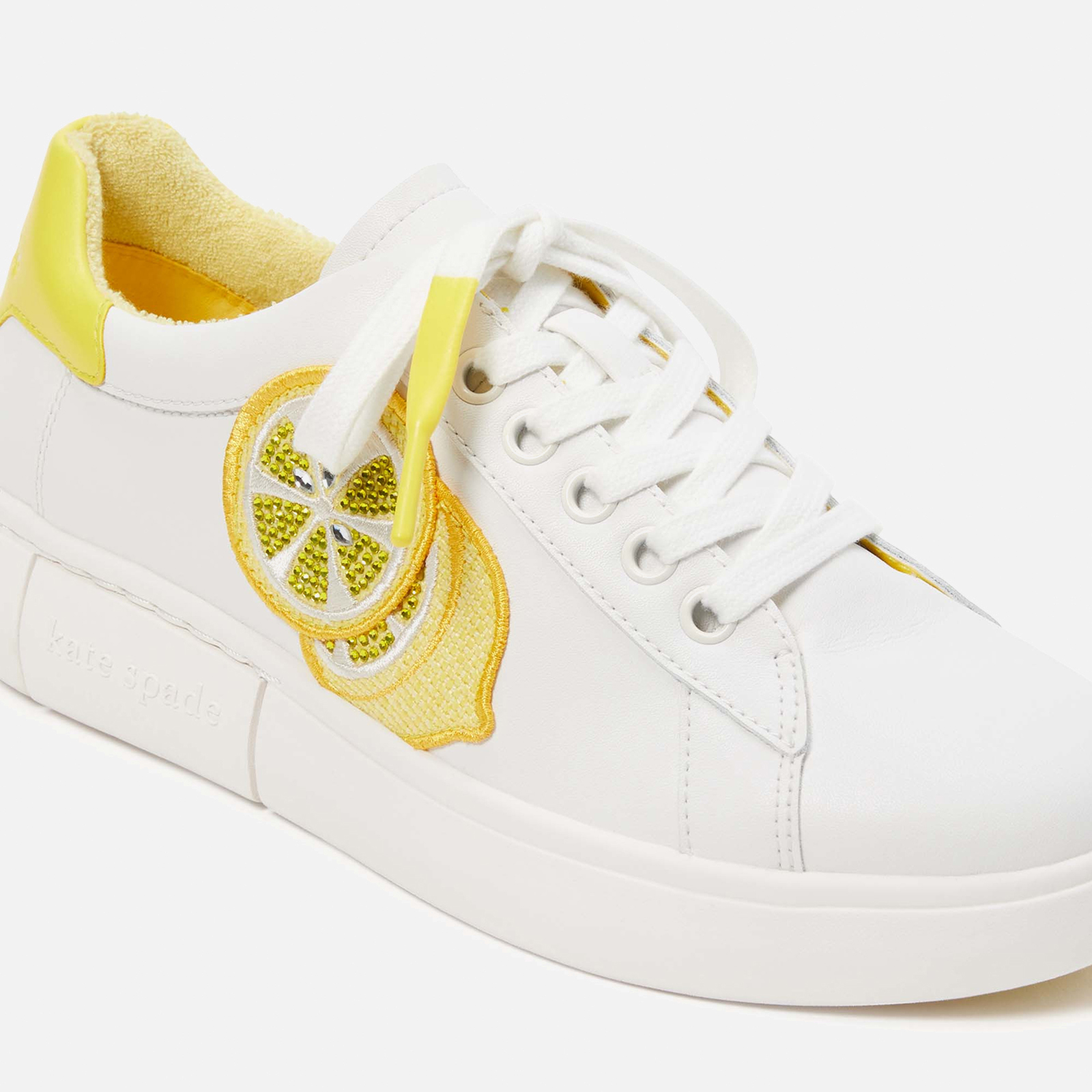 Kate Spade New York Women's Lift Leather Trainers - UK 4