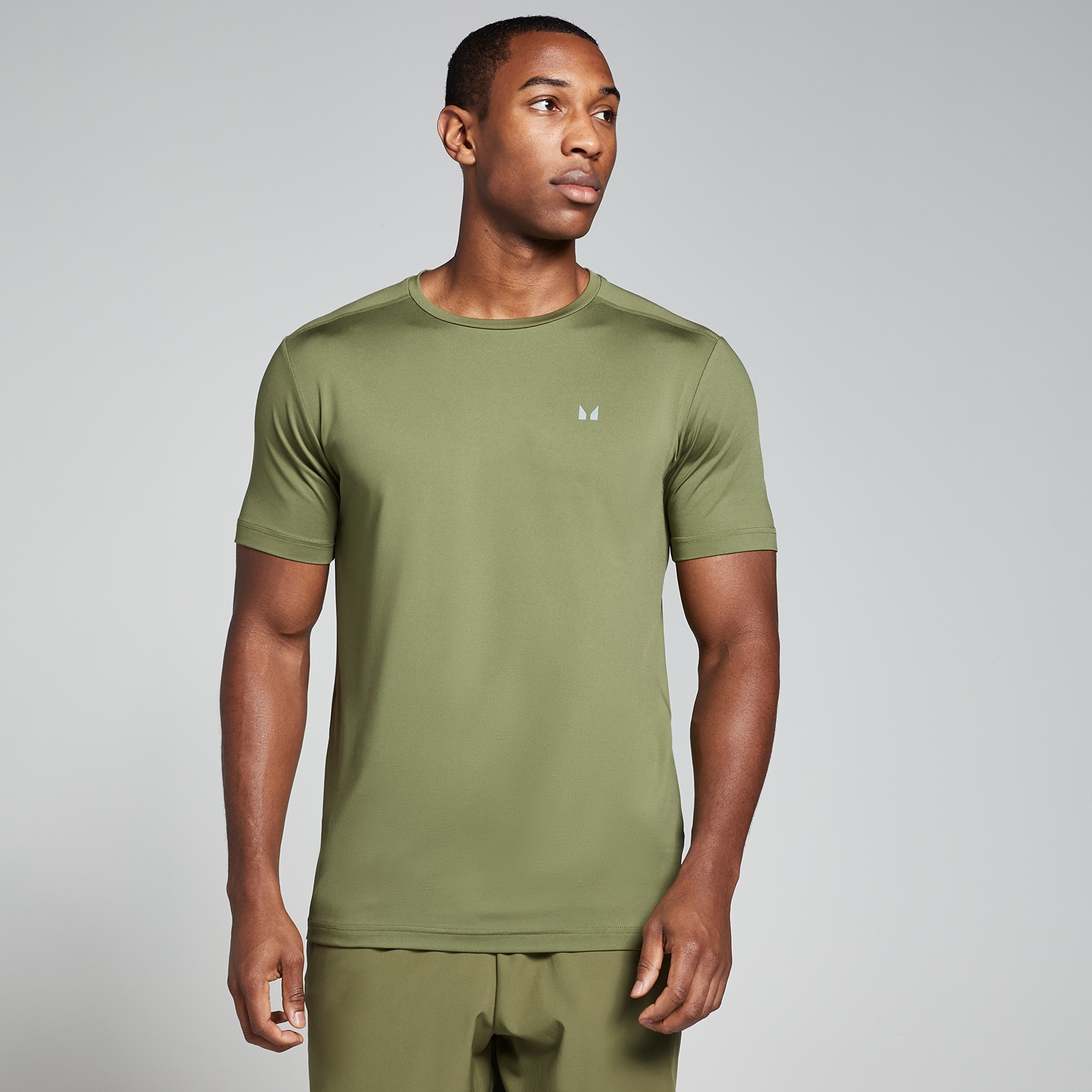 MYPROTEIN - タビ MP Men's Velocity Short Sleeve T-Shirt - Khaki | Myprotein UK
