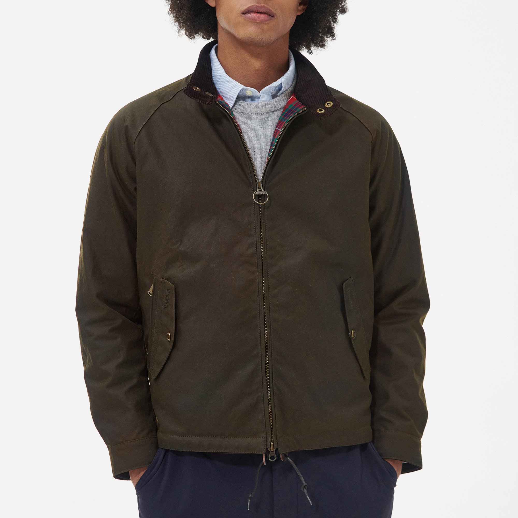 Barbour x Baracuta Men's Wax Jacket Green BRCPS1093-UT2888