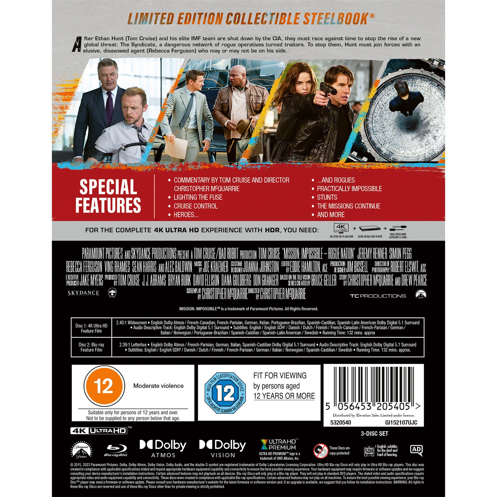 ミッション・インポッシブル3 M:I-3 スチールブック 4K UHD Amazon.co