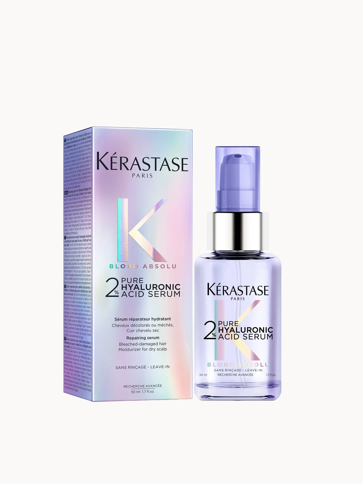 Kérastase Blond Absolu 2% Pure Hyaluronic Acid Scalp and Hair Serum 50ml