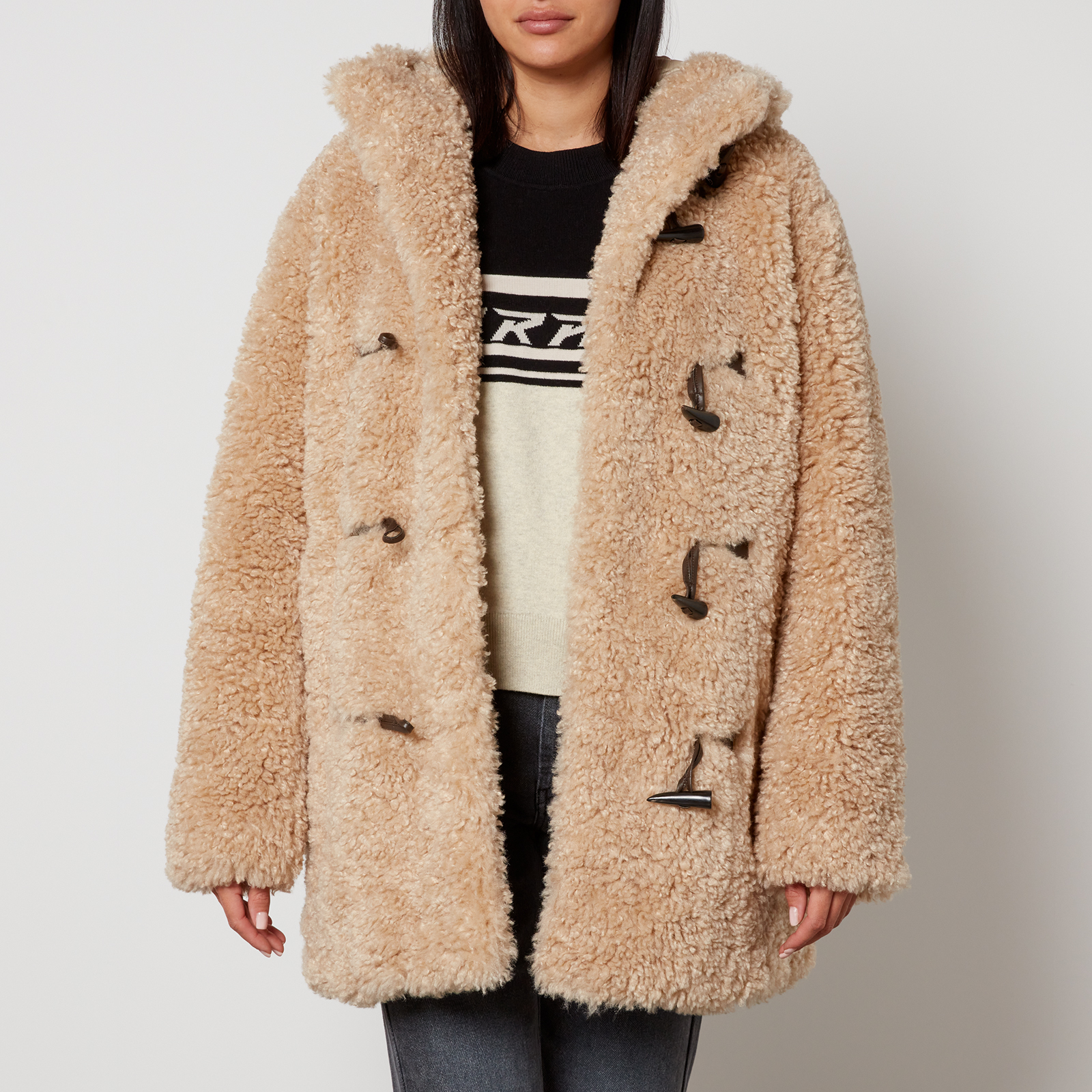 Isabel marant etoile shearling jacket best sale