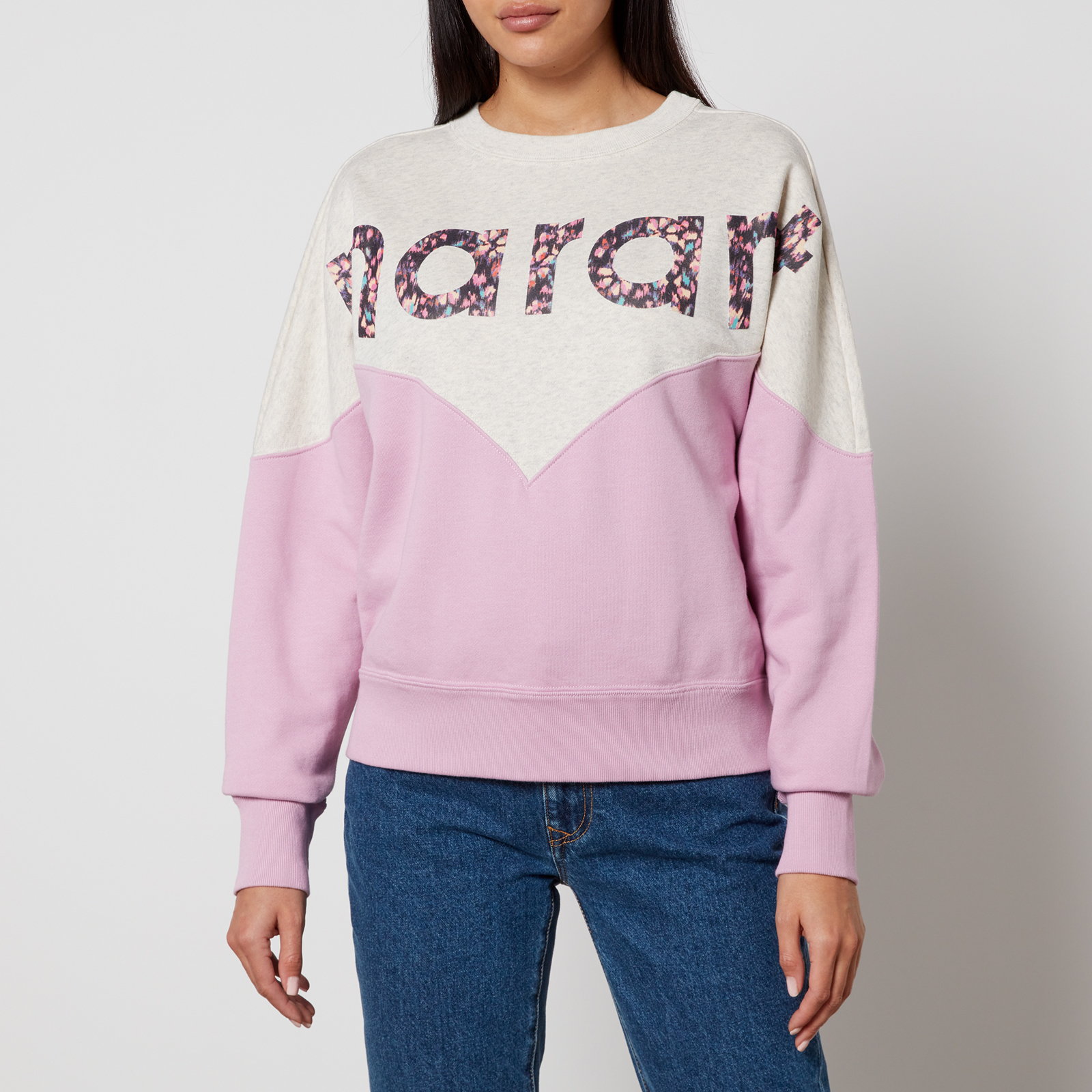 Marant Etoile Houston Logo Cotton-Blend Sweatshirt - FR 34