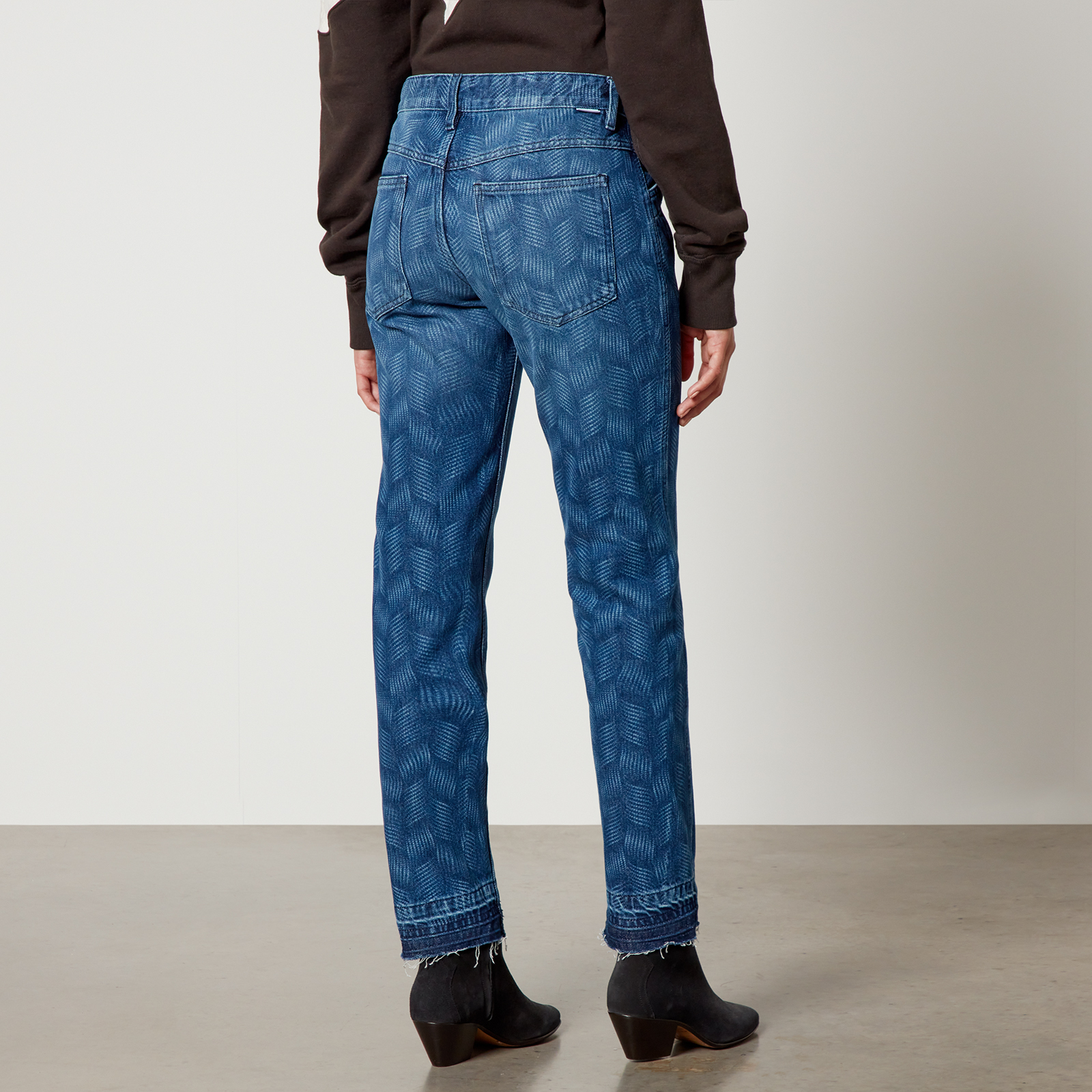 Marant Etoile Sulanoa Laser Slim Fit Denim Jeans - FR 36/UK