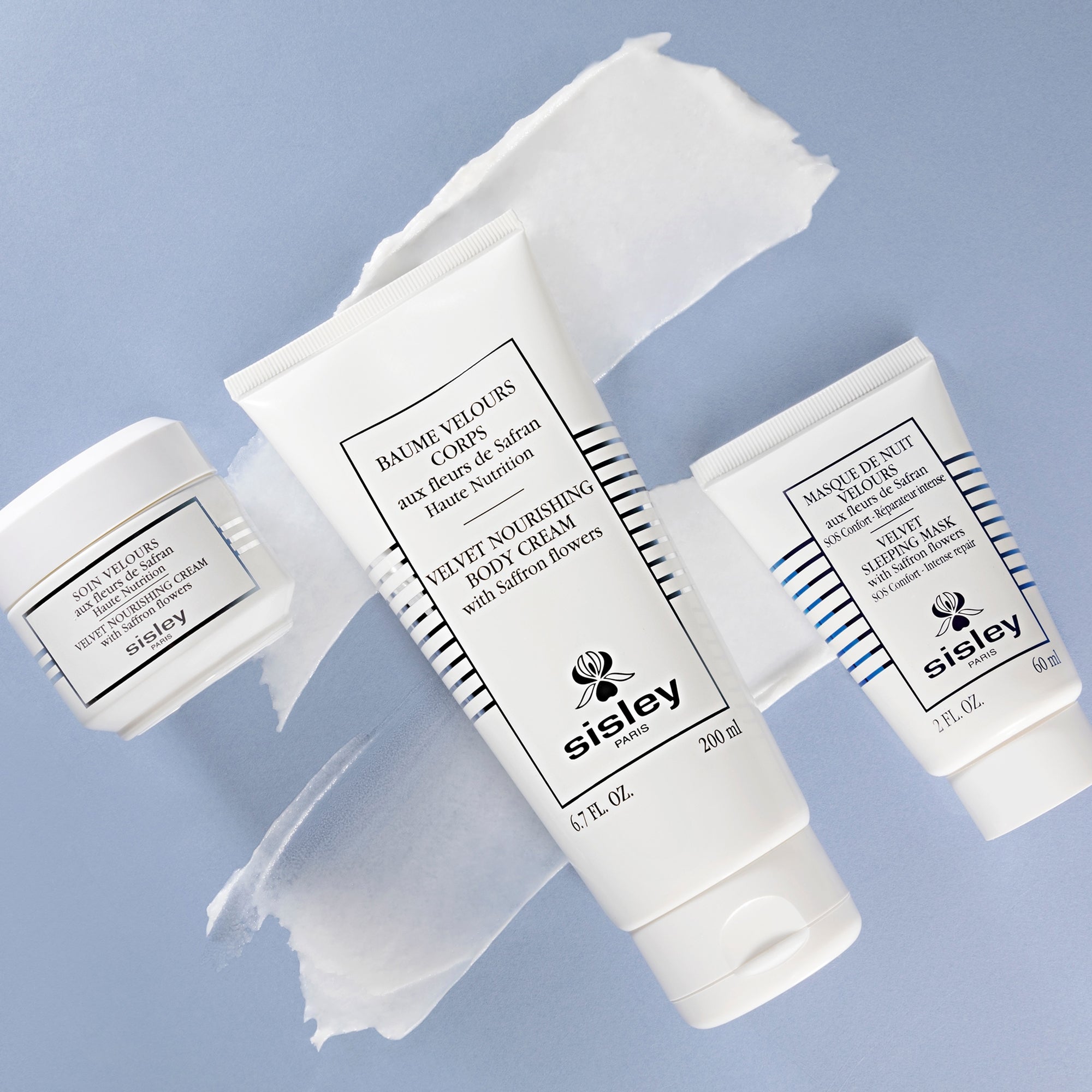 Sisley Paris Velvet Nourishing Body Cream With Saffron Flowers