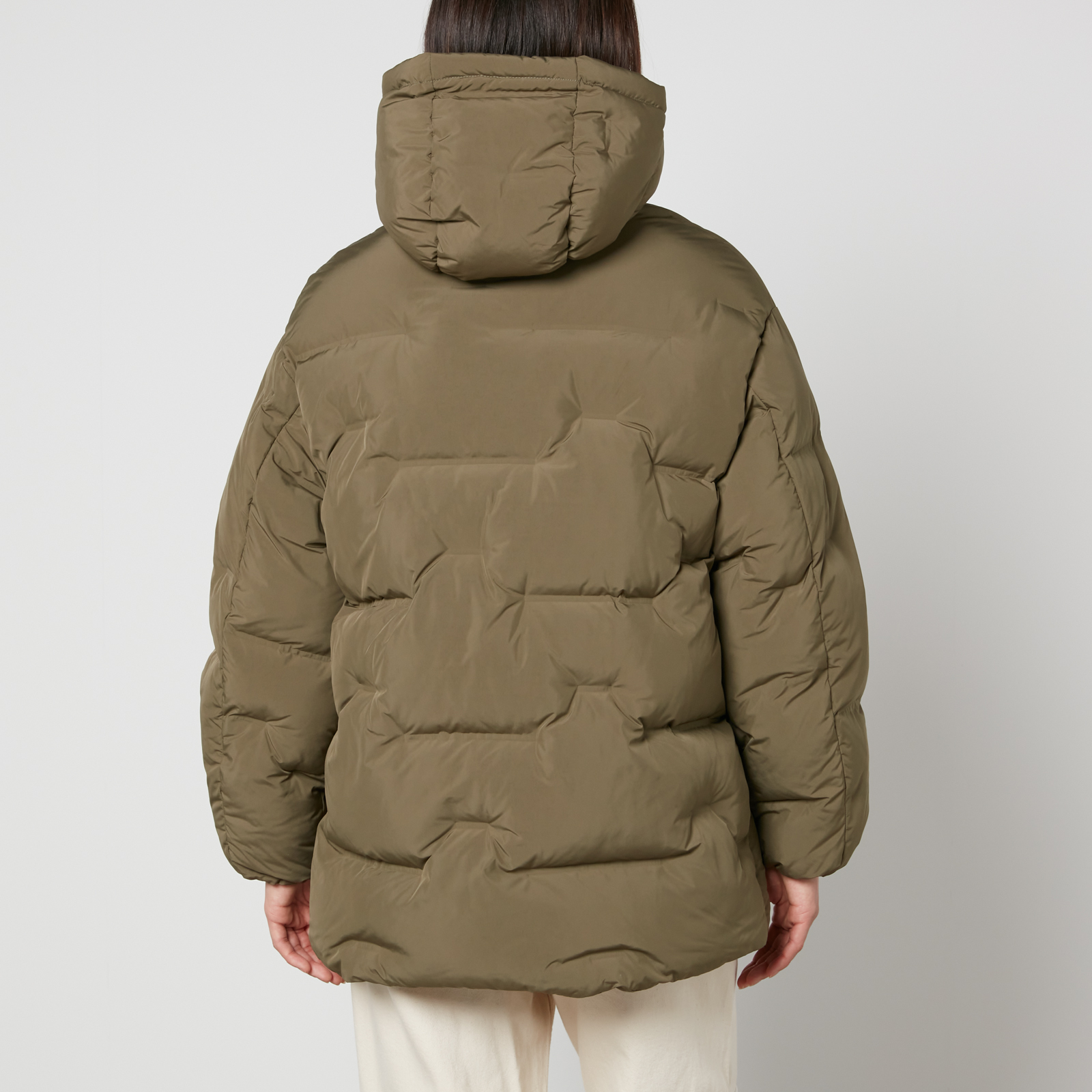 Ganni shell down jacket best sale