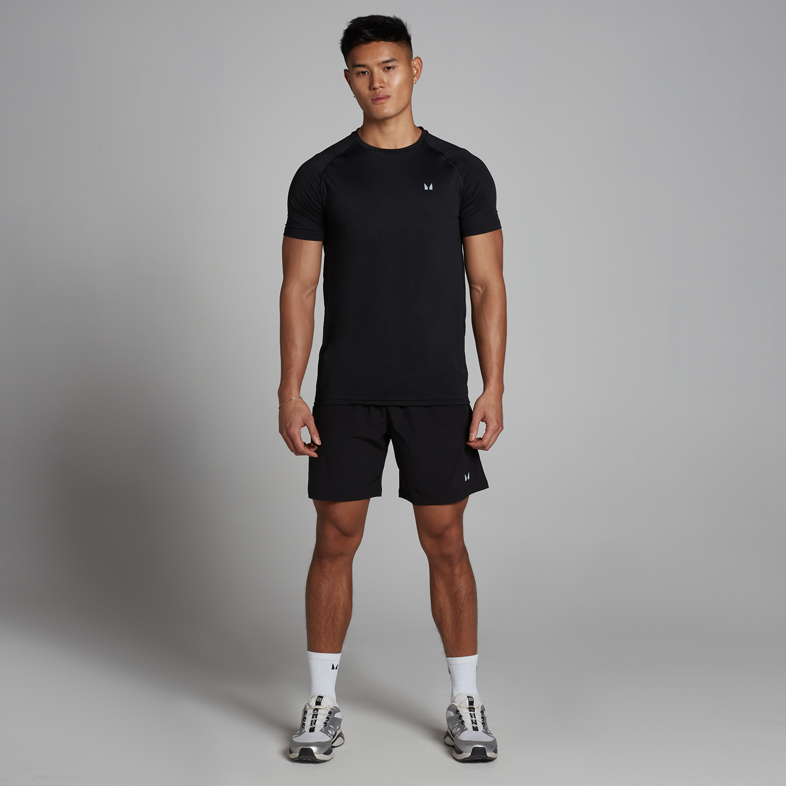 美品SIXPAD 電気刺激トレーニングショーツ ブラック メンズMサイズ MP メンズ ウーブン トレーニング ショーツ - ブラック | Myprotein