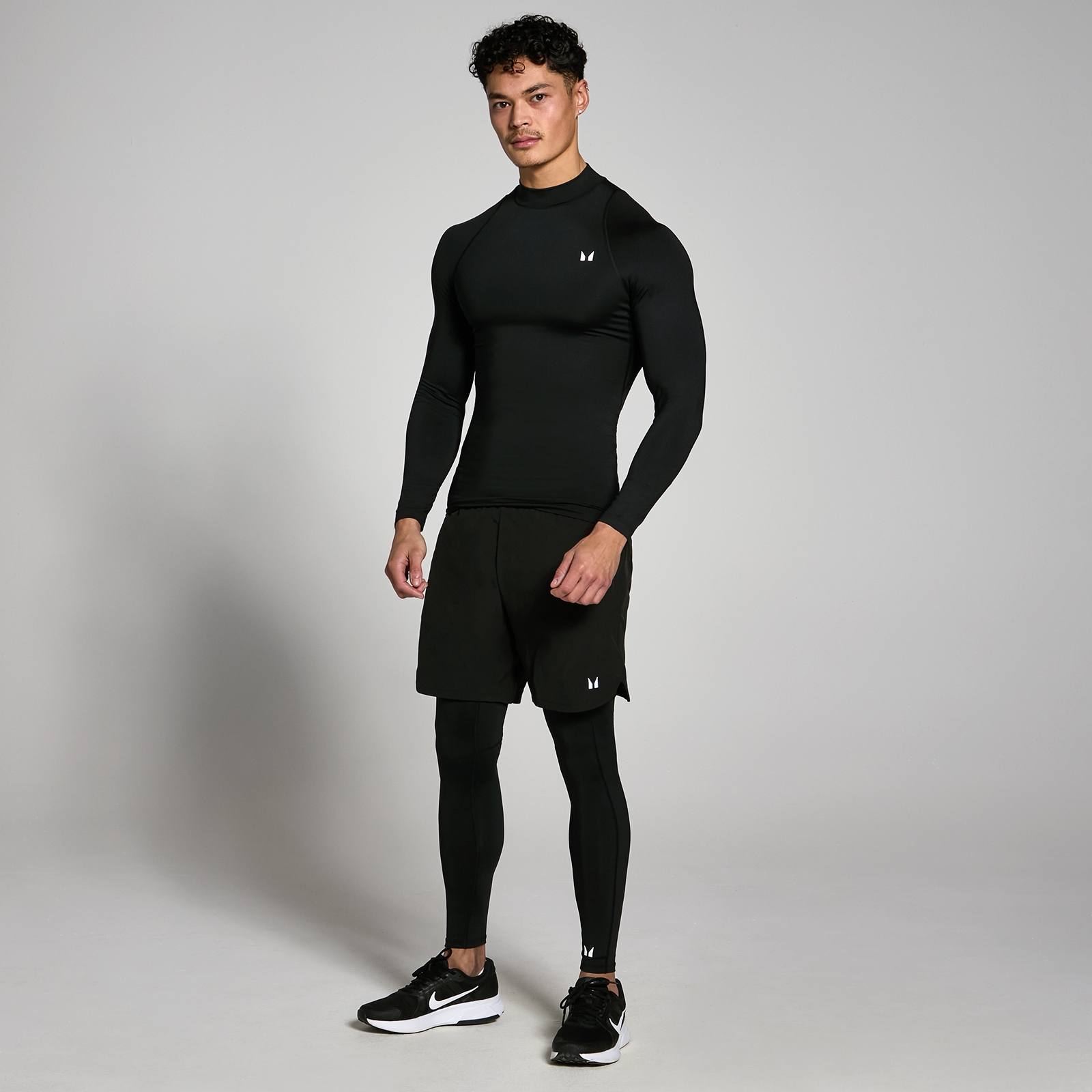 Sillictor Mens Compression Base Layer Top Quick Dry Long Sleeve Running