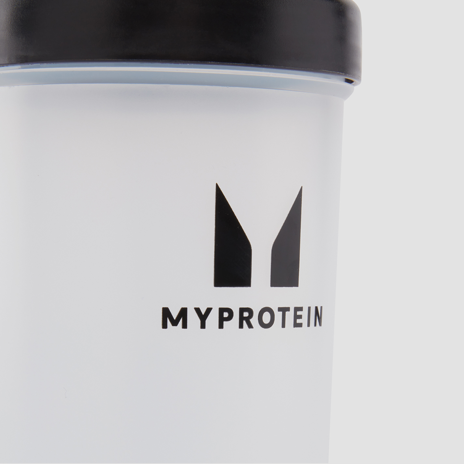 マイプロテイン プラスチック シェイカー - クリア/ブラック | MYPROTEIN™