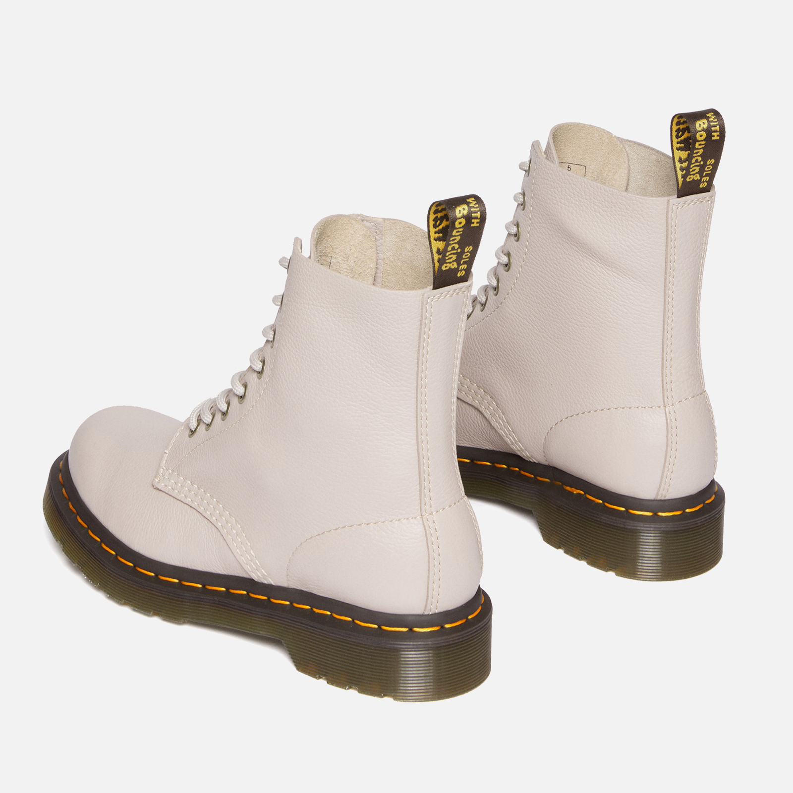 Dr martens beige 1460 pascal 8 eye boots online