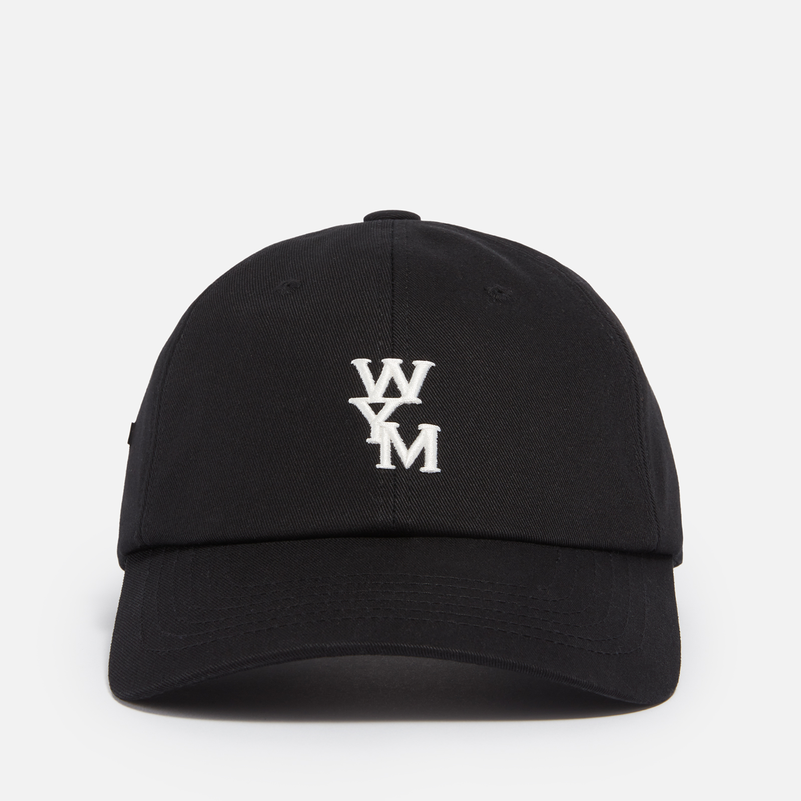 新品同様❗️wooyongmi ウーヨンミ WYM ロゴ ボールキャップ 黒 Wooyoungmi WYM Logo Cotton-Twill Cap | Coggles