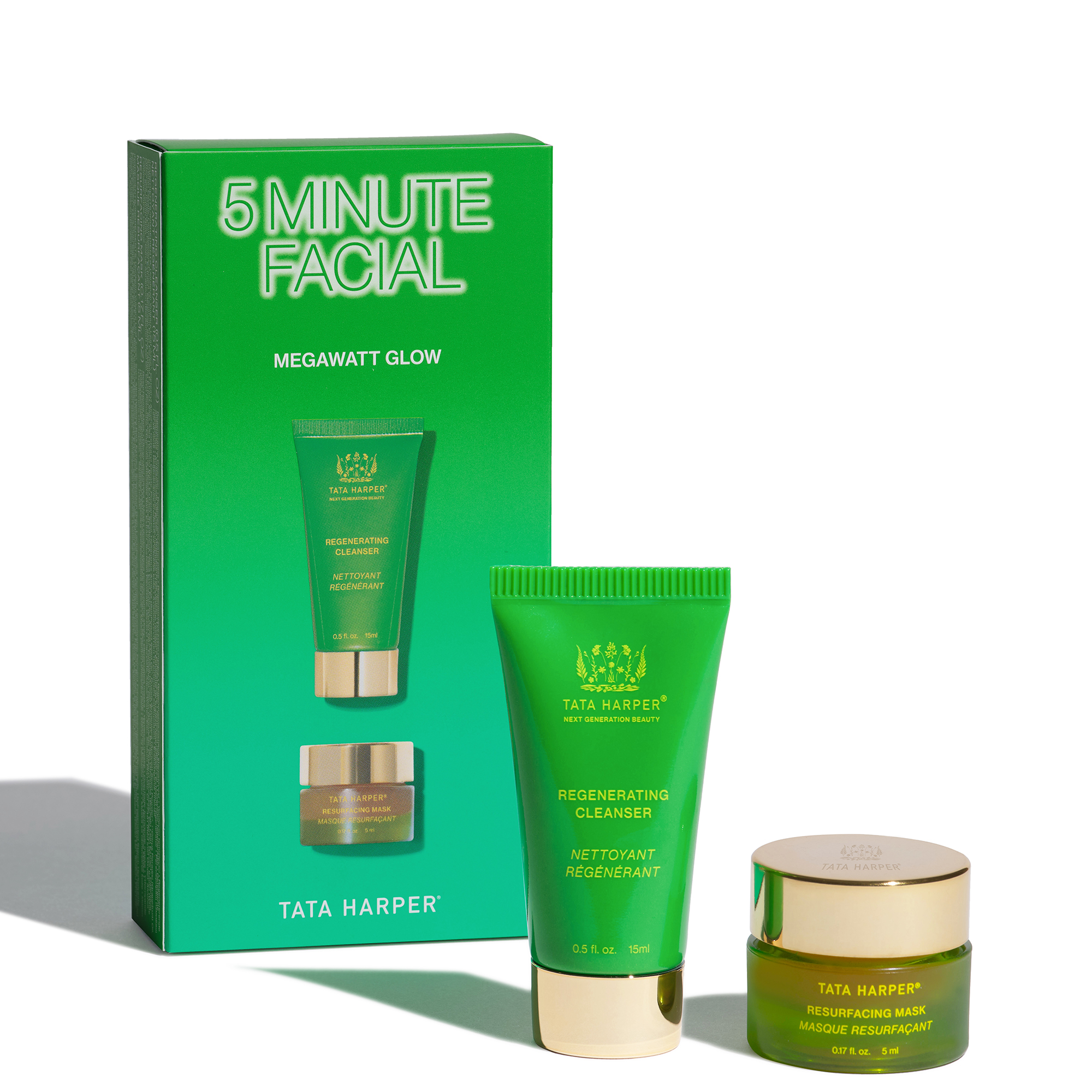 Tata Harper 5 Minute Facial Set Cult Beauty