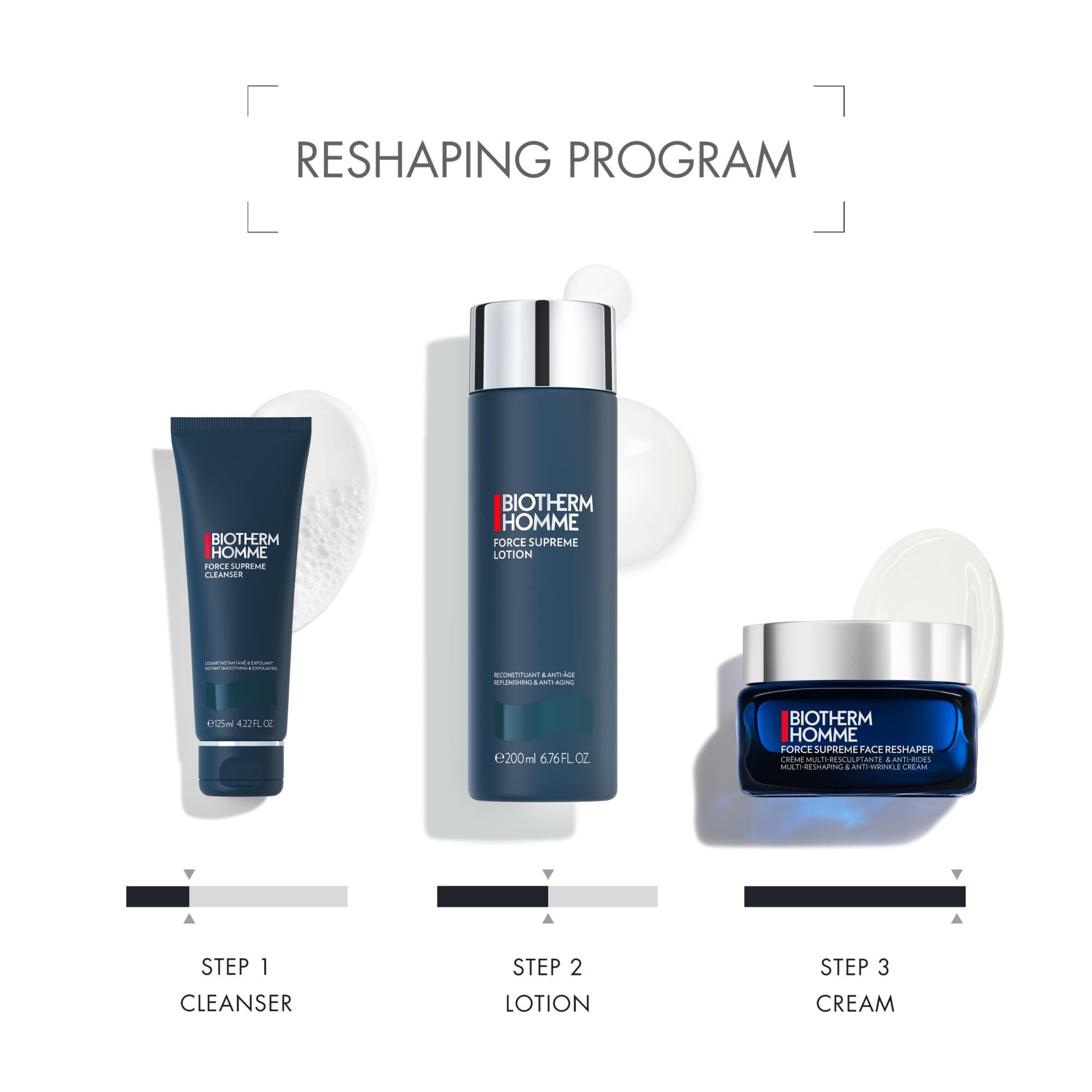 Force Supreme Trio Anti Aging Skincare Set | Biotherm
