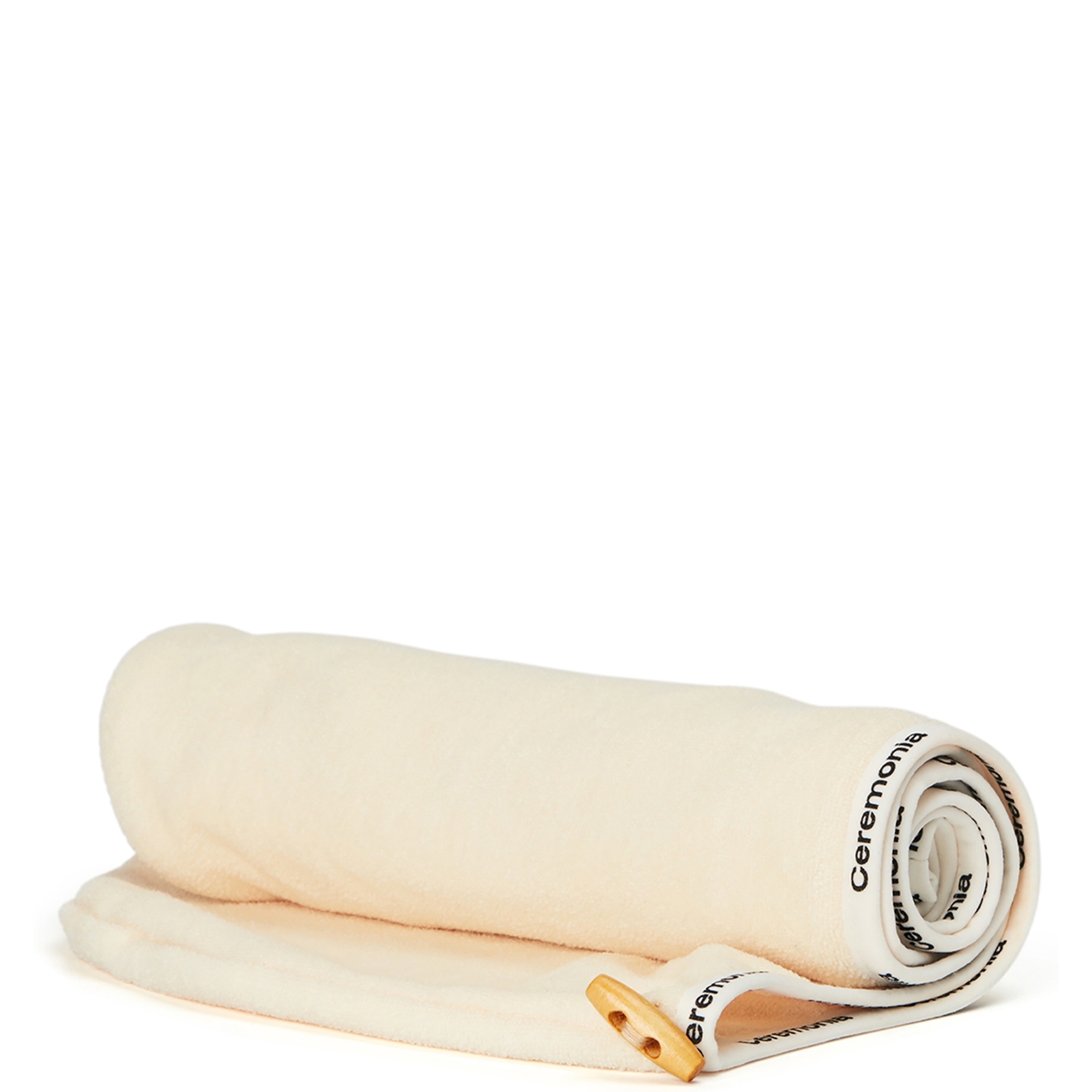 cult Ceremonia Microfiber Hair Towel - Cream
