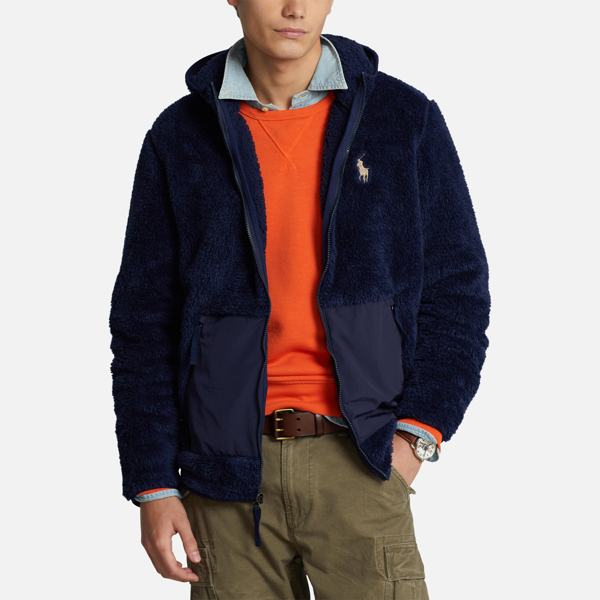 Polo Ralph Lauren High Pile Fleece Jacket | Coggles