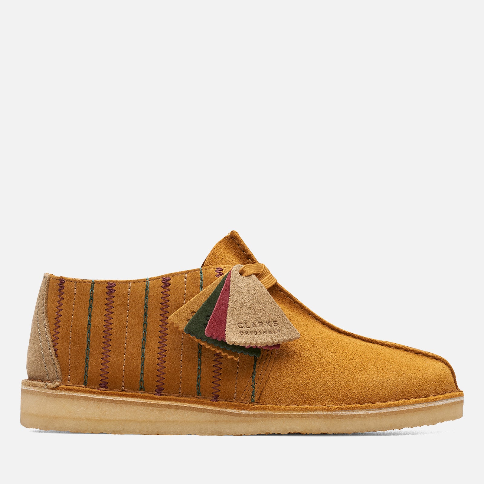 Clarks Desert Trek Suede - Stivali Bassi Uomo In Pelle Scamosciata, Colore Cola - 3