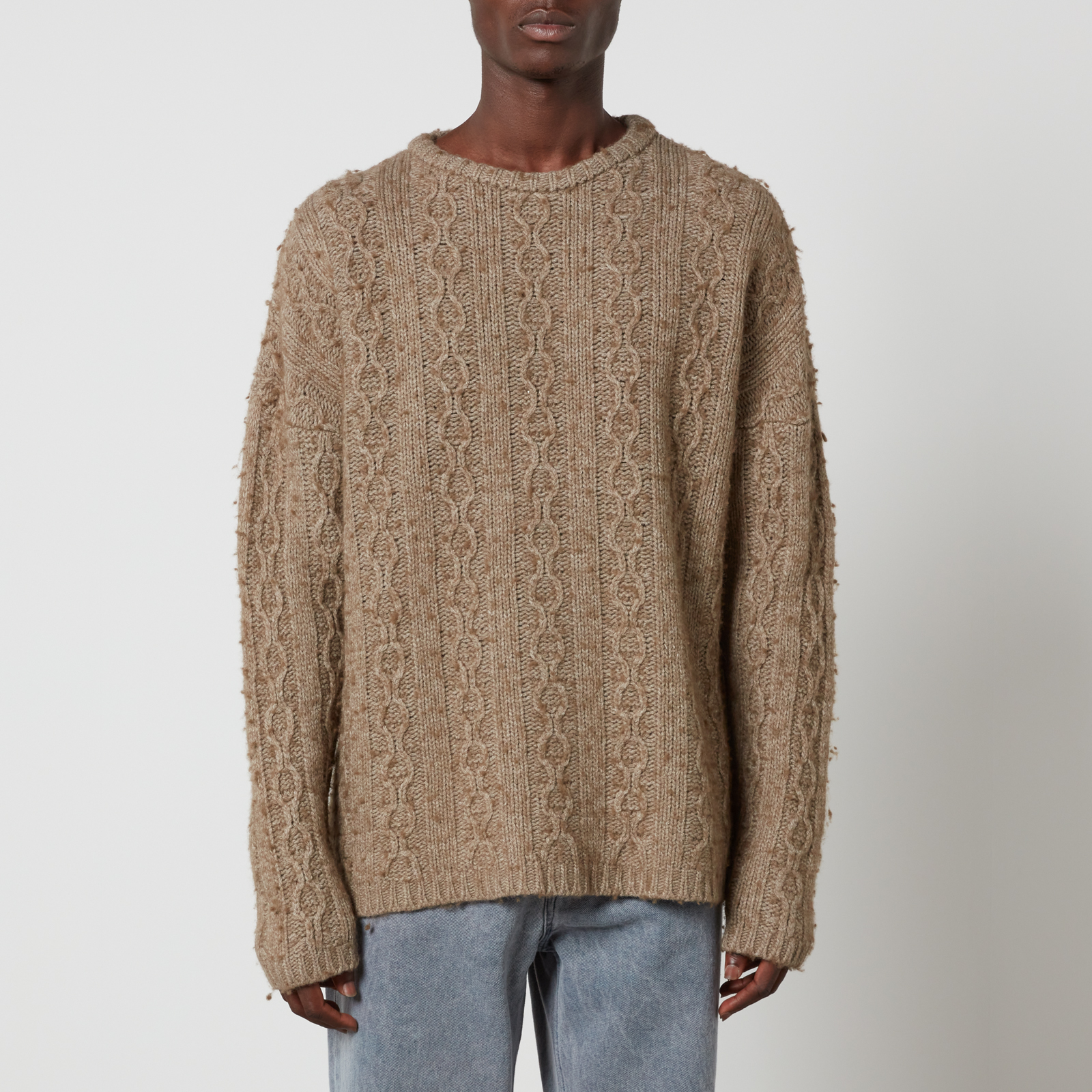 Our Legacy Popover Cable-Knit Wool-Blend Jumper | Coggles