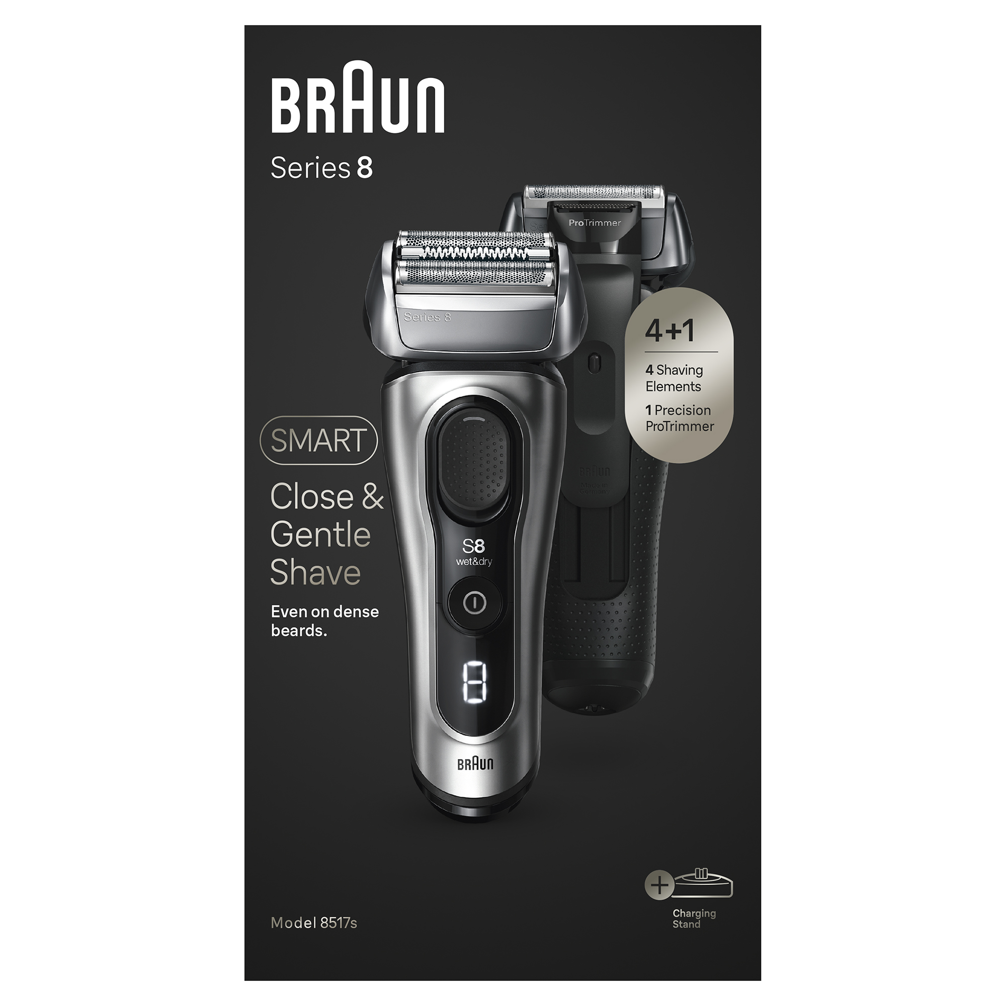 Series 8 Electric Shaver 8560cc | Wet & Dry | Official Braun Store
