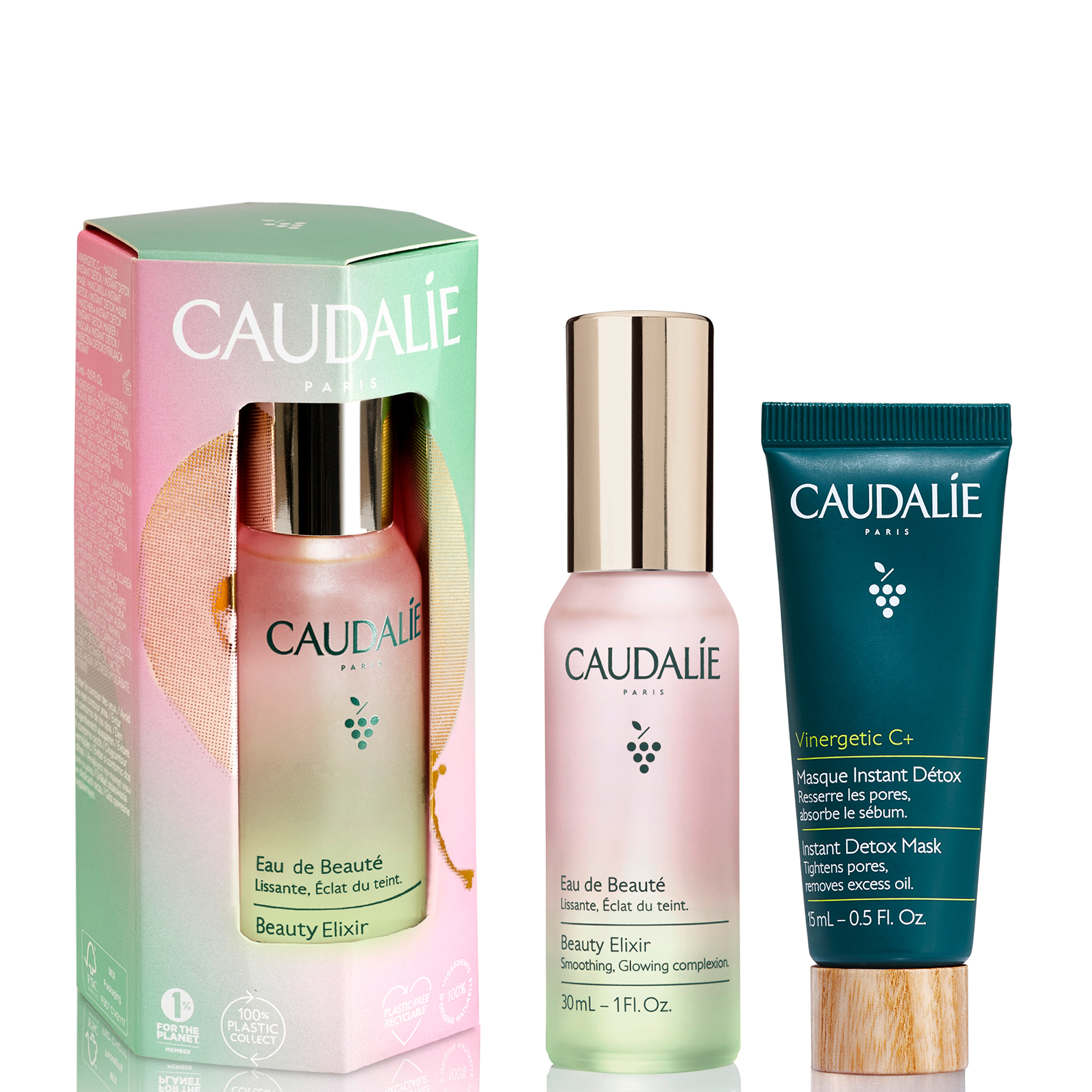 Caudalie Beauty Elixir and Detox Set | Cult Beauty