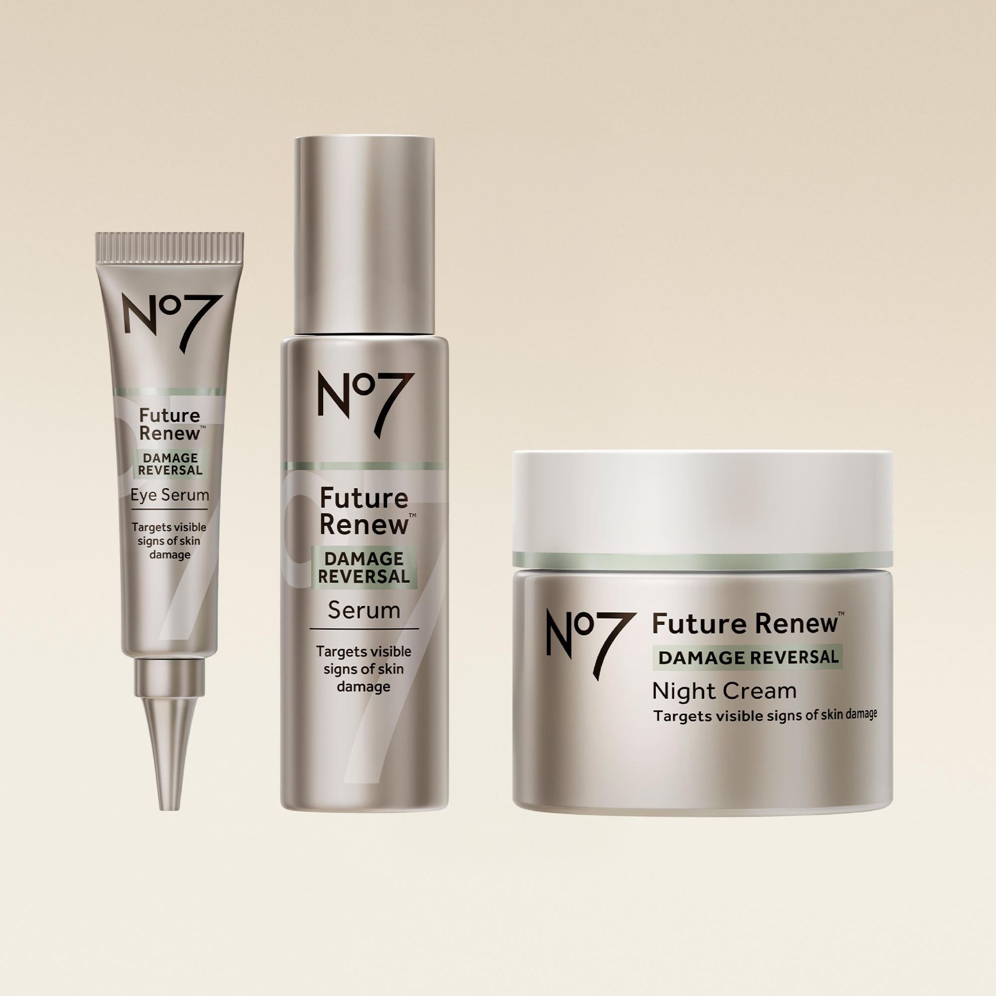 No7 Future Renew Eye Serum 15ml 3本セット Future Renew™ Damage Reversal Skincare Kit | No7 US